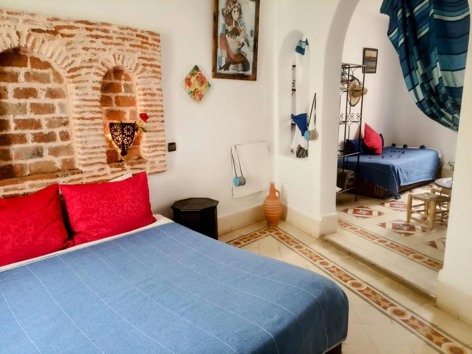 Bedroom, Bed in La Maison Du Vent