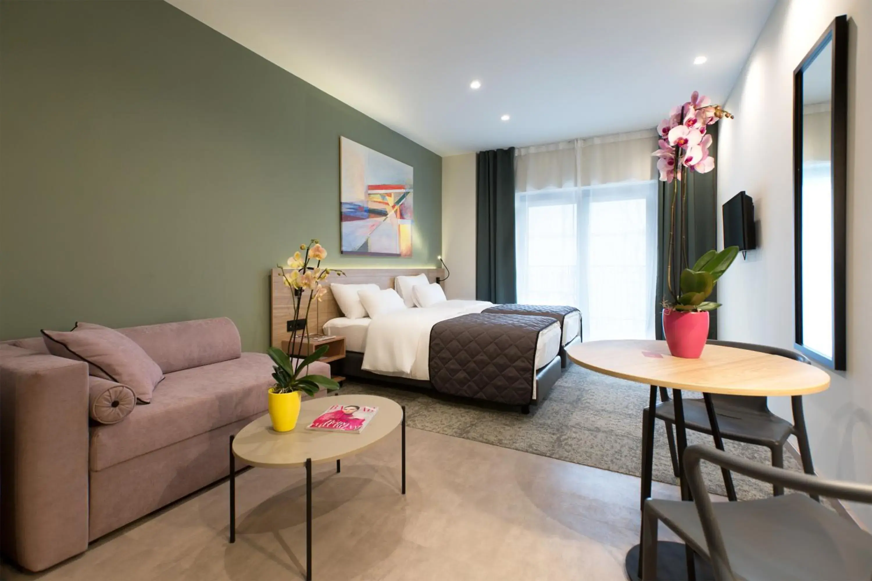 Superior Studio with Balcony - single occupancy in Hotel Forum Garni Superior Studio with Balcony - single occupancy in Hotel Forum Garni