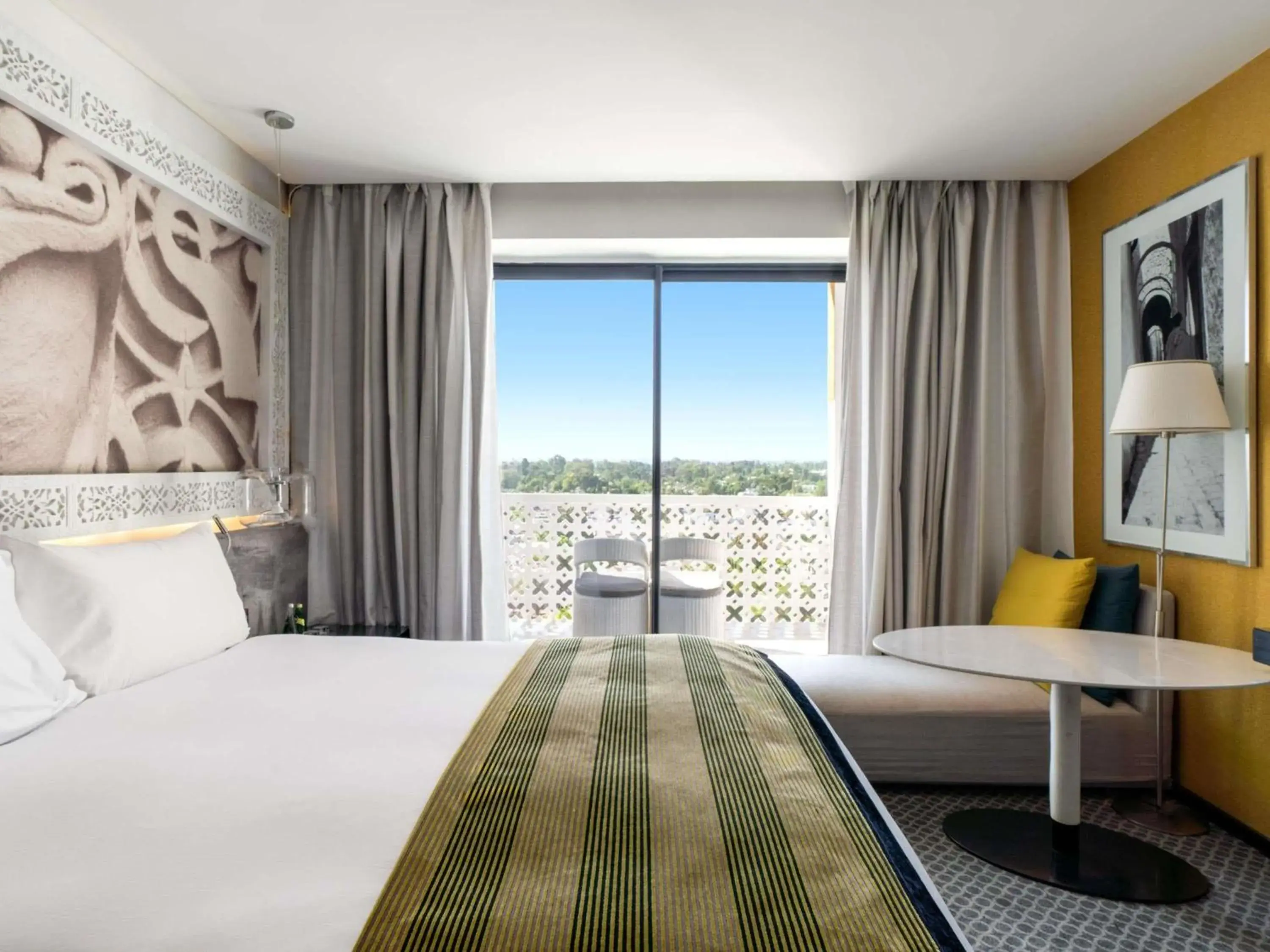 Property building, Bed in Sofitel Rabat Jardin Des Roses Property building, Bed in Sofitel Rabat Jardin Des Roses