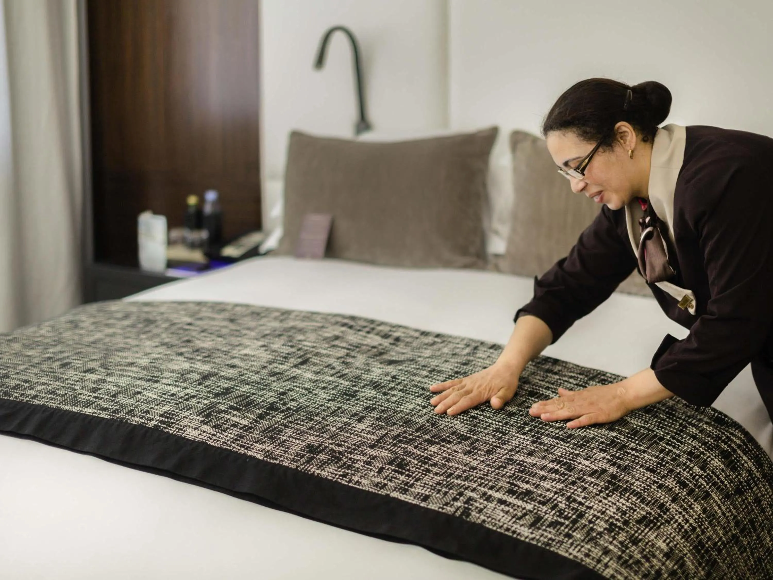 Bedroom, Bed in Sofitel Rabat Jardin Des Roses