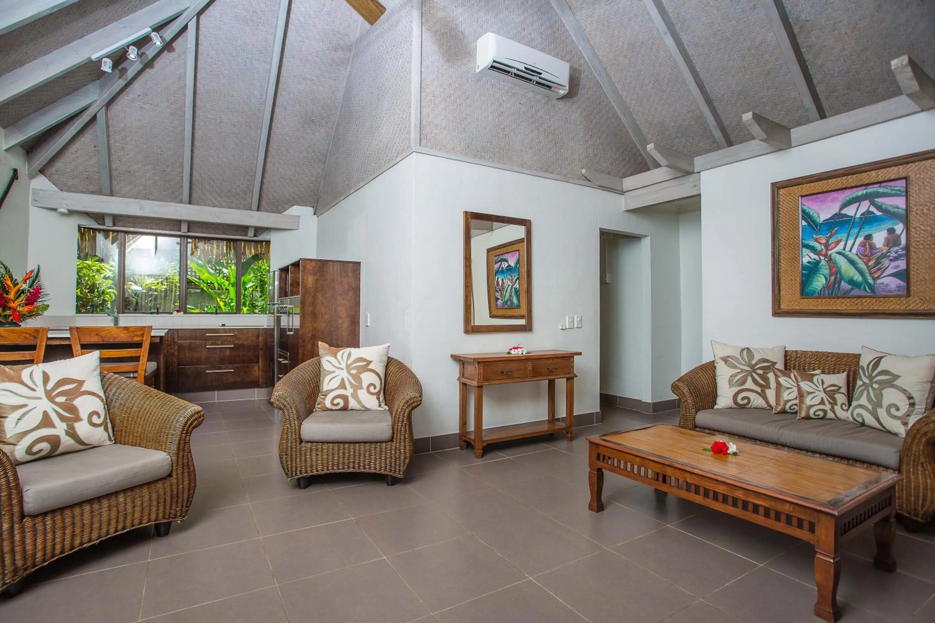 Living room in Pacific Resort Rarotonga