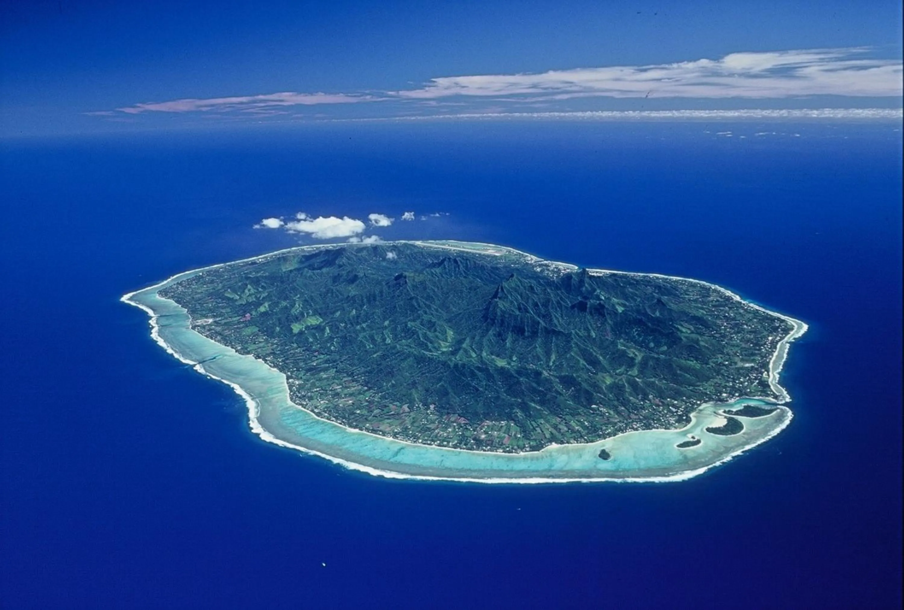 Bird's eye view in Pacific Resort Rarotonga