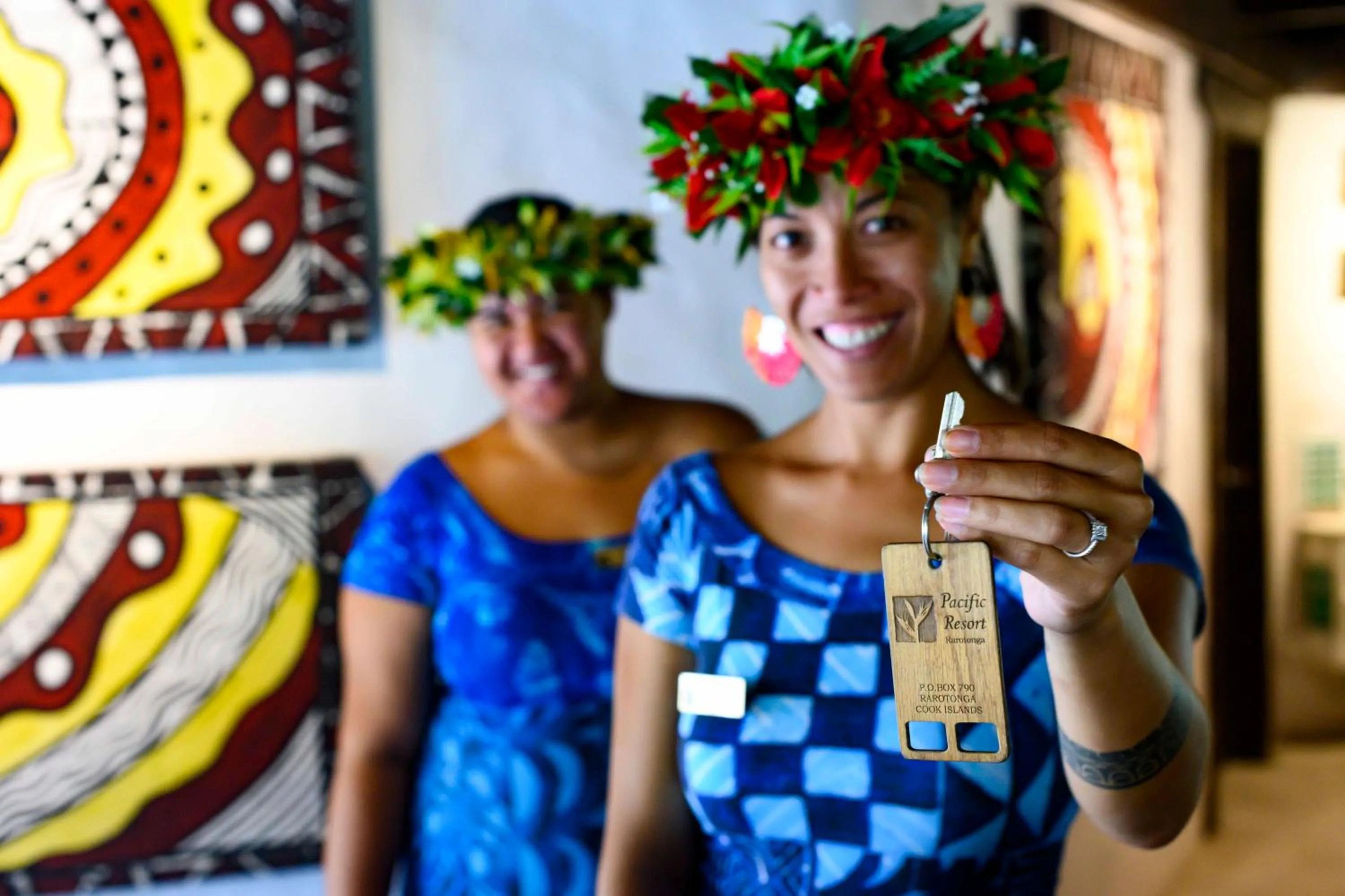 Staff in Pacific Resort Rarotonga