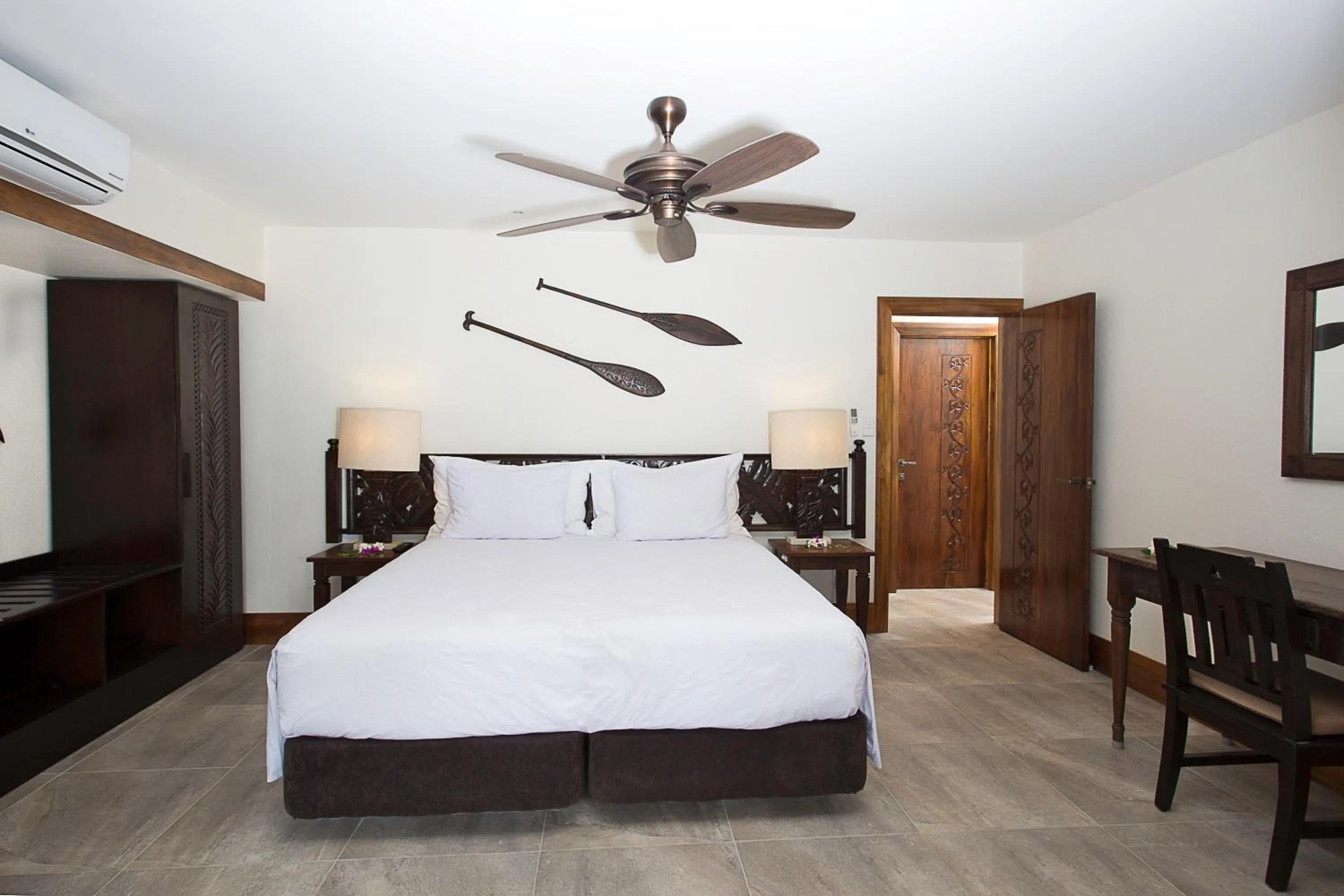 Bed in Pacific Resort Rarotonga