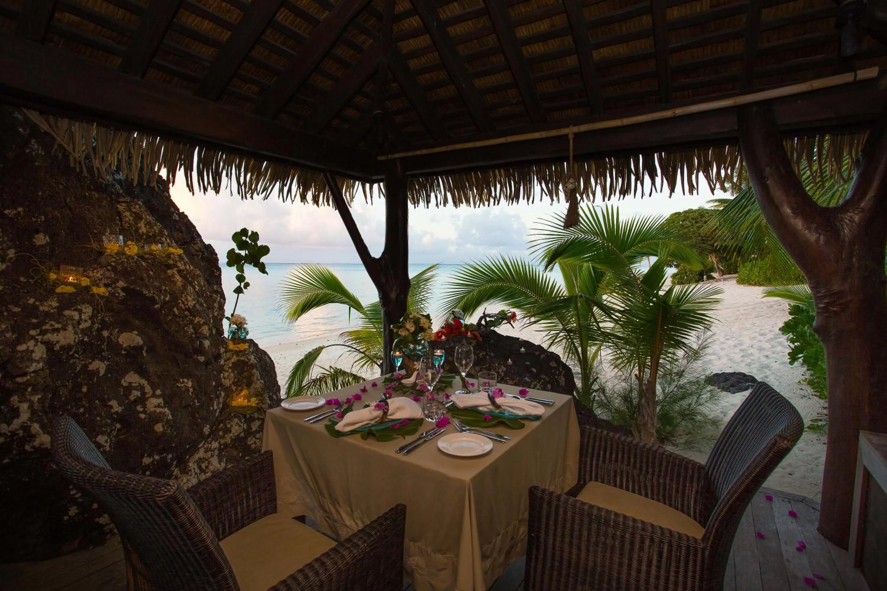 Restaurant/places to eat in Pacific Resort Aitutaki - Adults Only