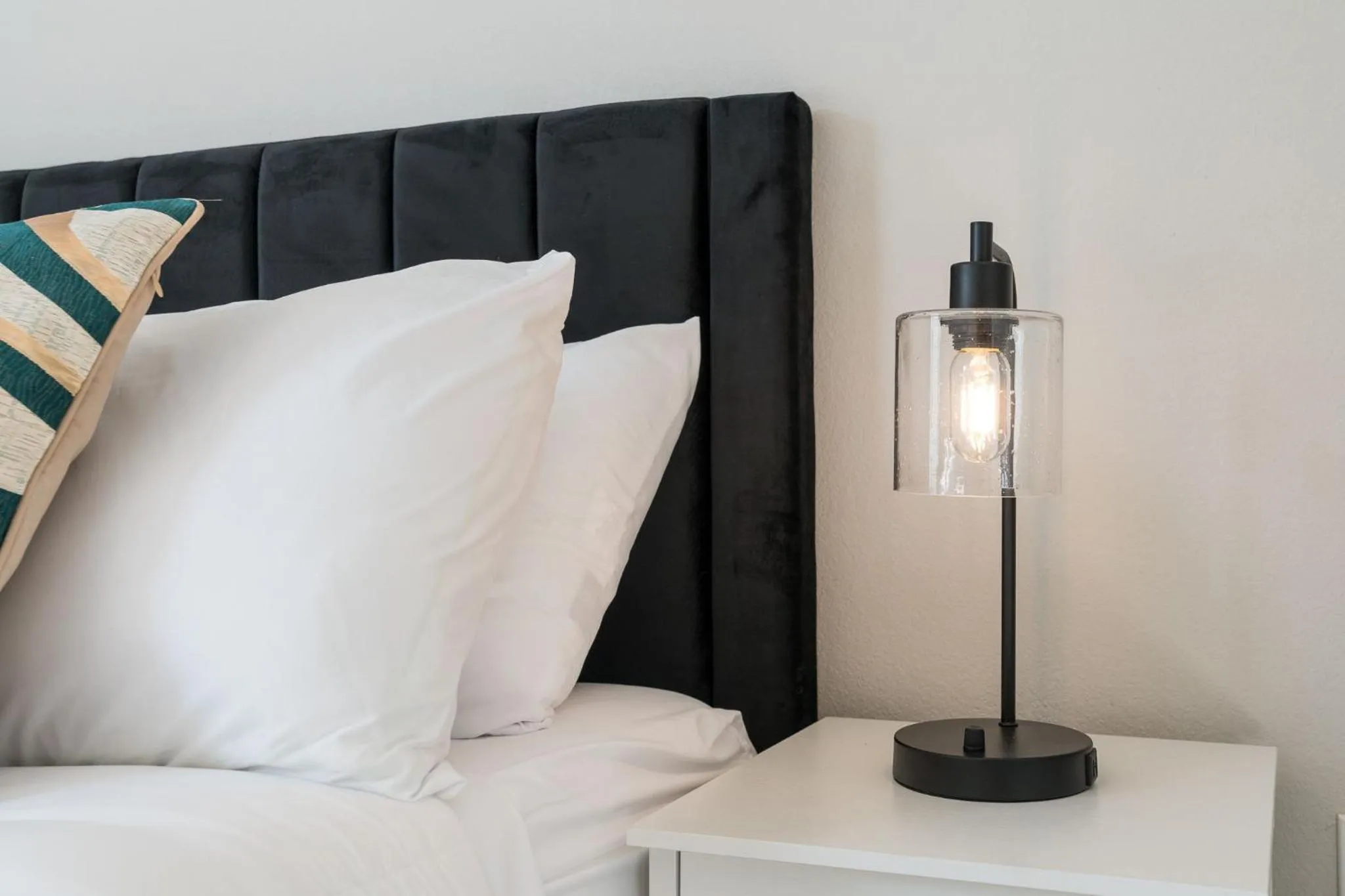 Bed in Charming 1-BD Retreat Tranquil Zionsville