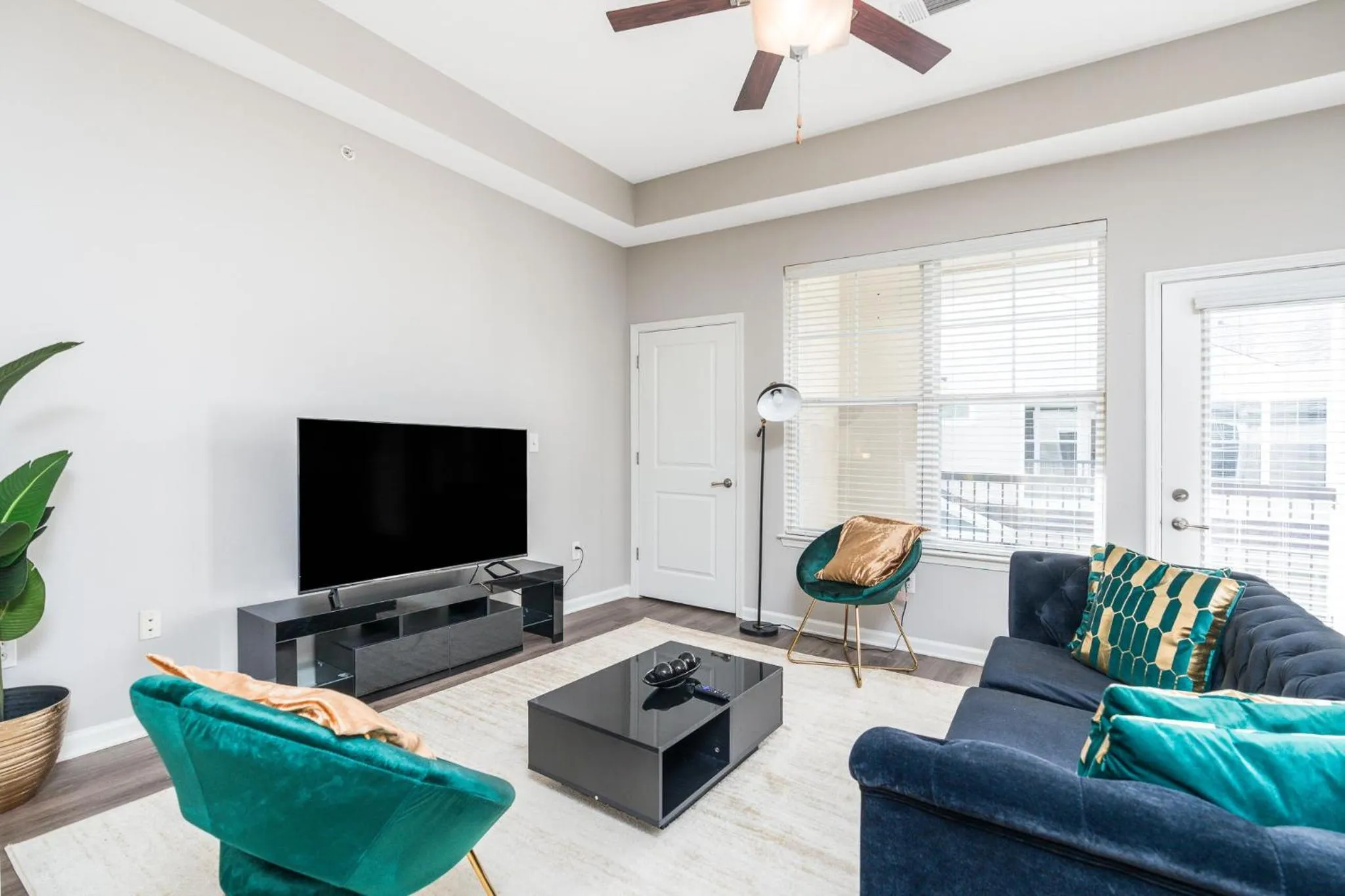Seating area in Charming 1-BD Retreat Tranquil Zionsville