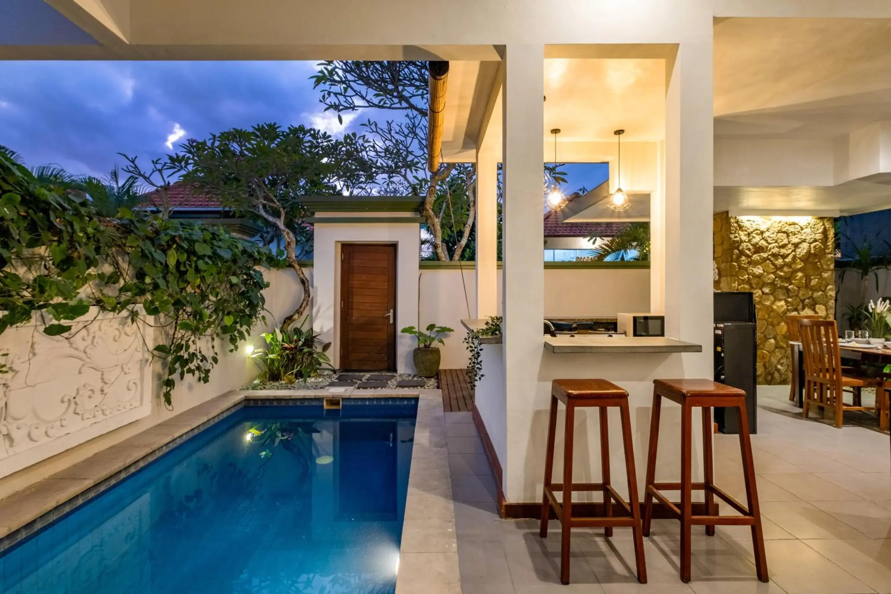 Pool view in Villa Kisaraa - Kerobokan x Seminyak x Canggu Pool view in Villa Kisaraa - Kerobokan x Seminyak x Canggu