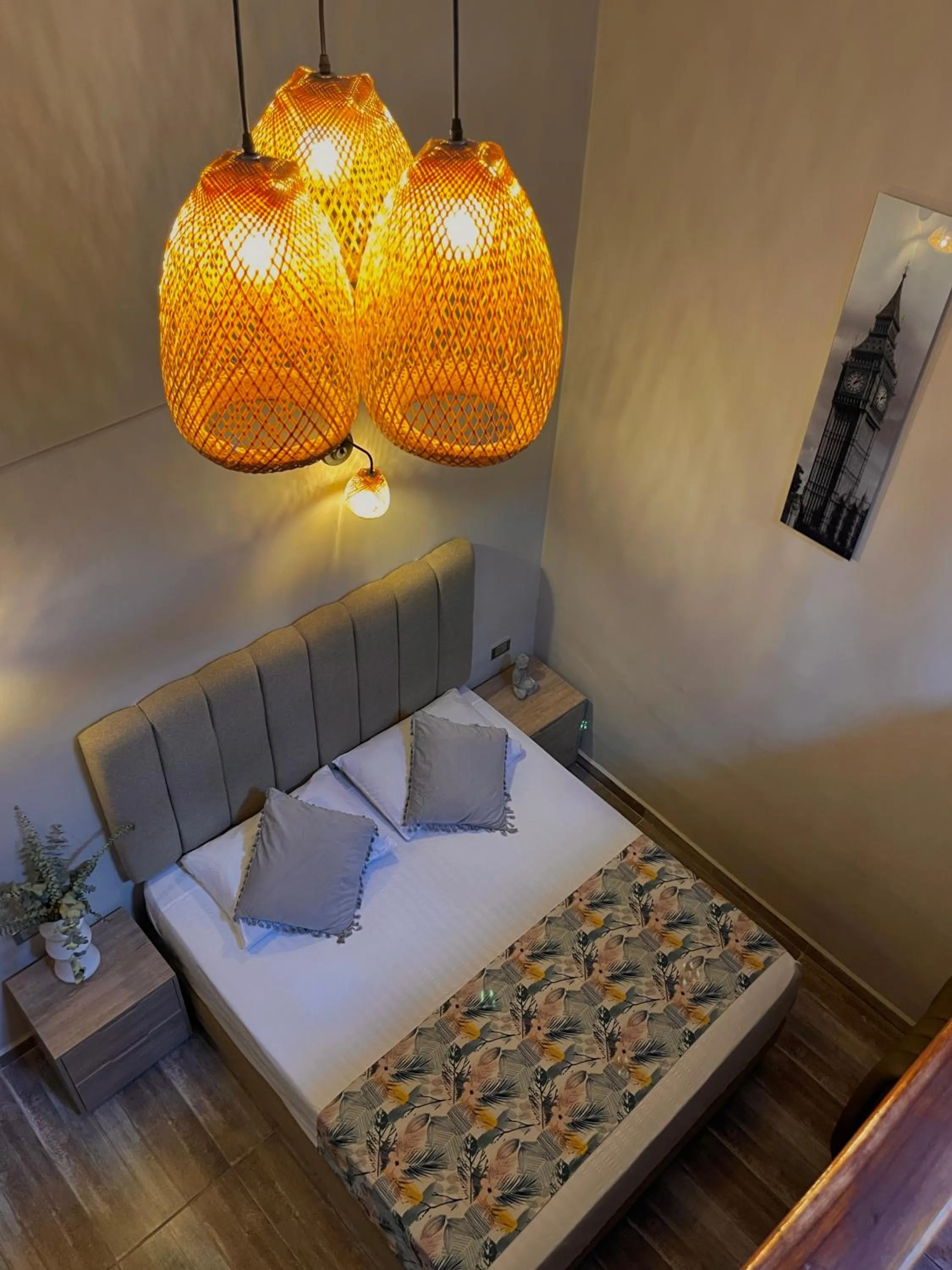 Bed in HOTEL BALI AT POBLADO