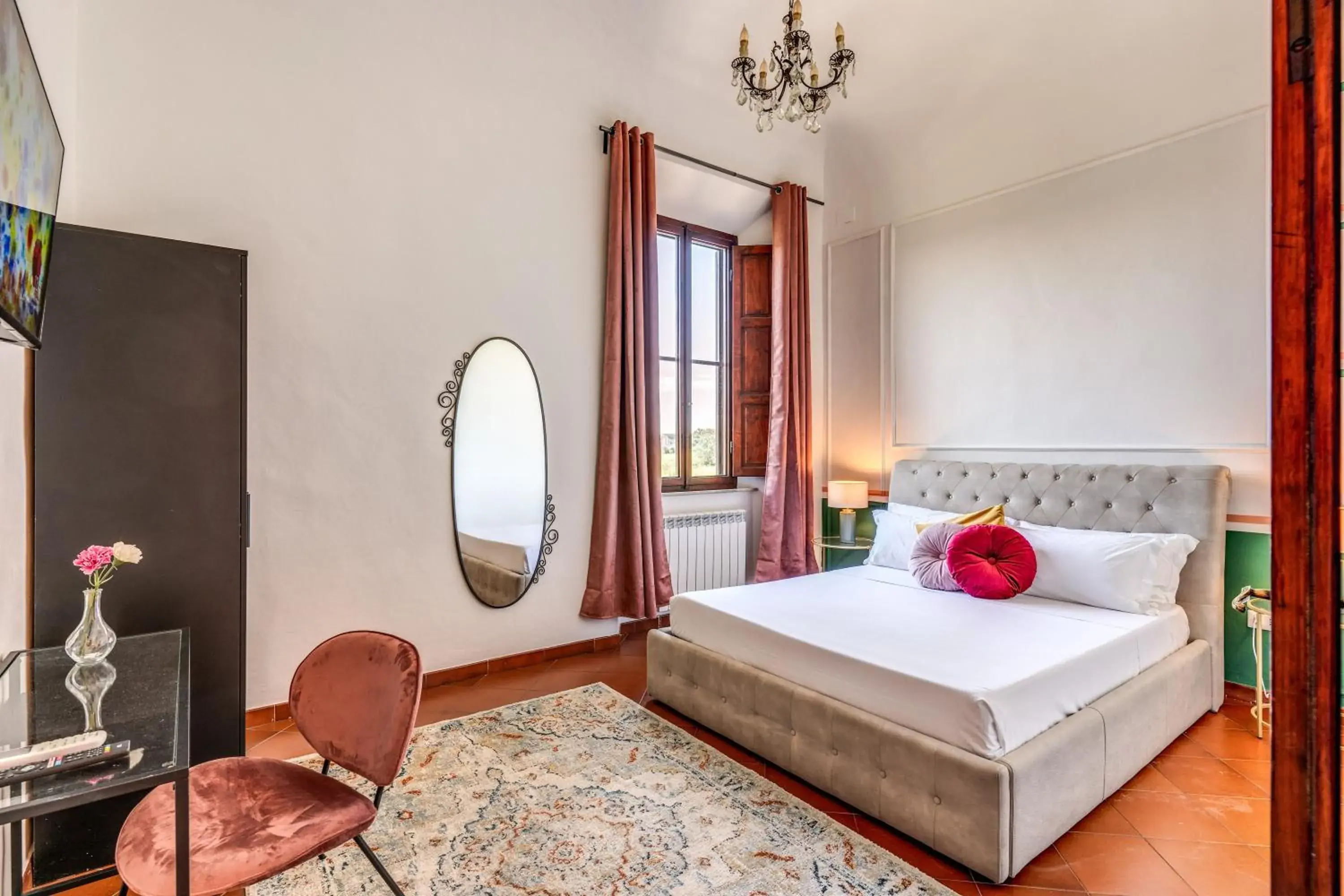Double Room with Private External Bathroom in AwesHomeitaly - Villa Tower Double Room with Private External Bathroom in AwesHomeitaly - Villa Tower