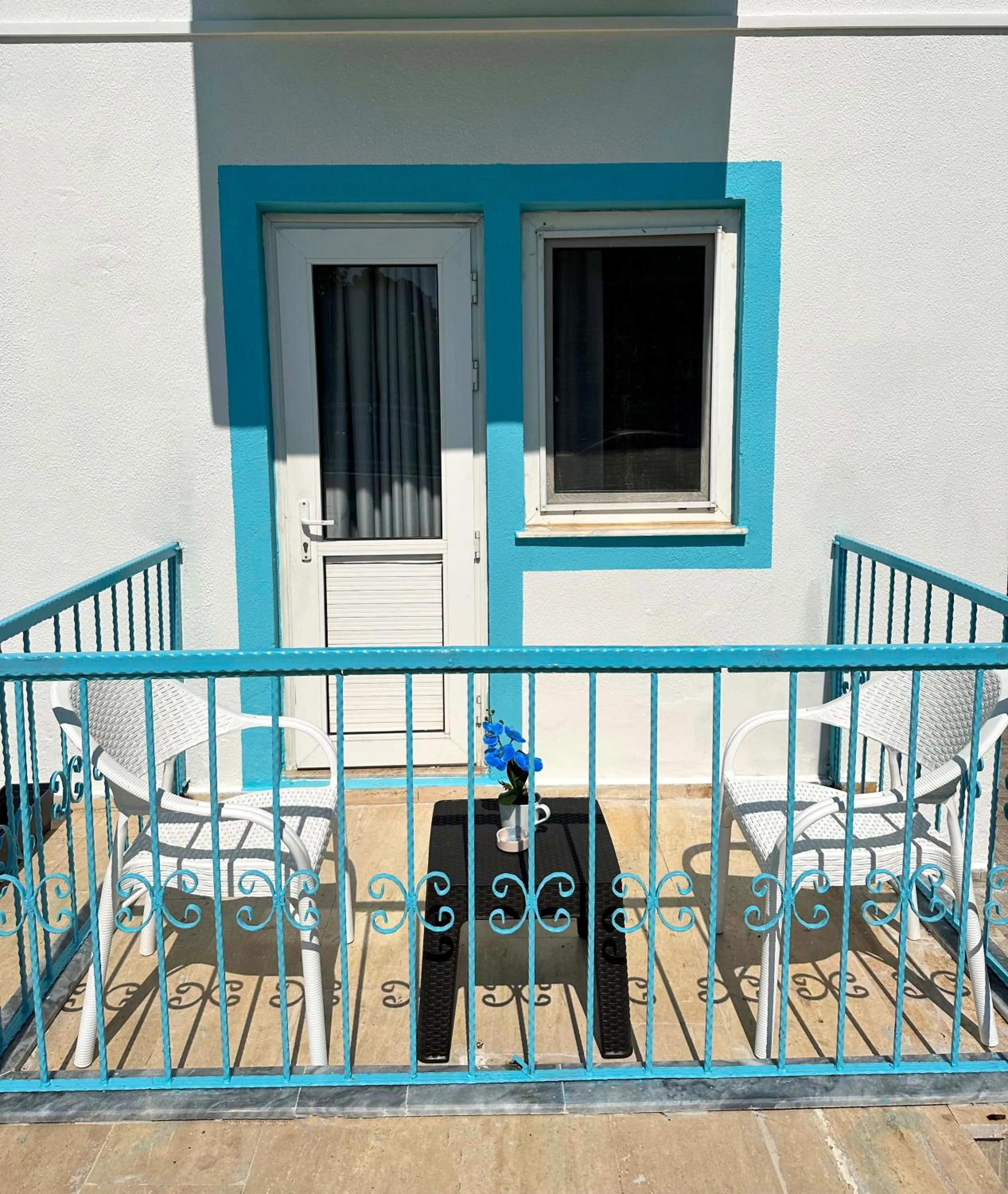 Balcony/Terrace in enjoy hotel