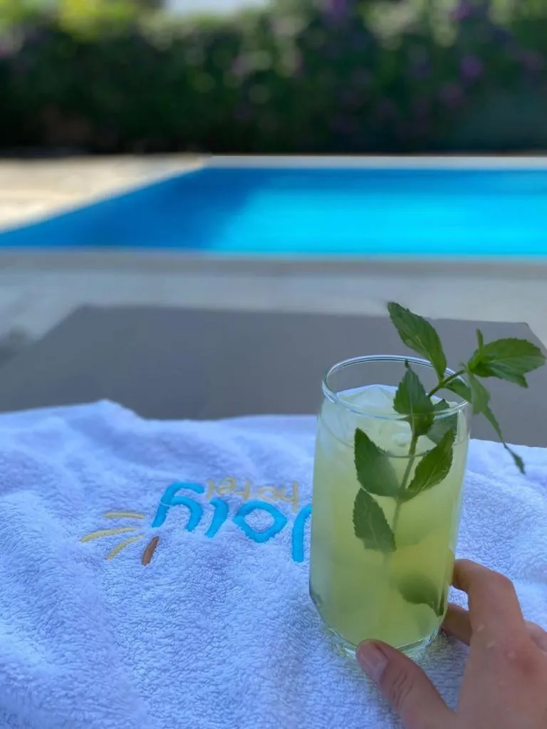 Swimming pool in enjoy hotel