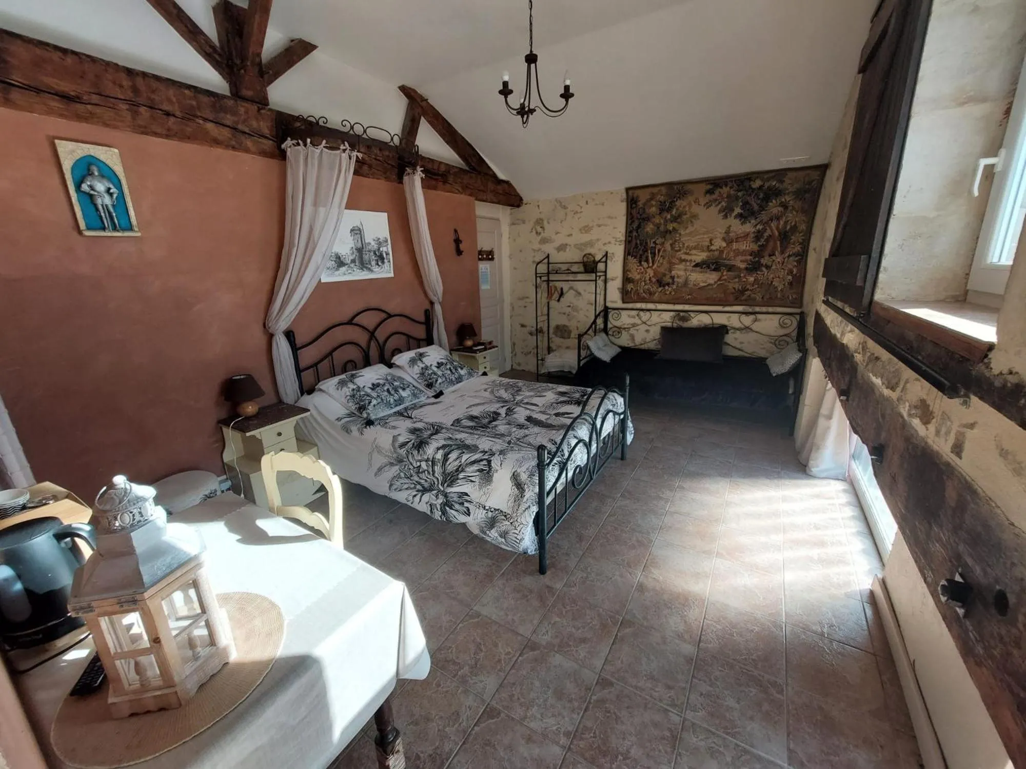 Bed in DOMAINE DE LA LUCARLIERE