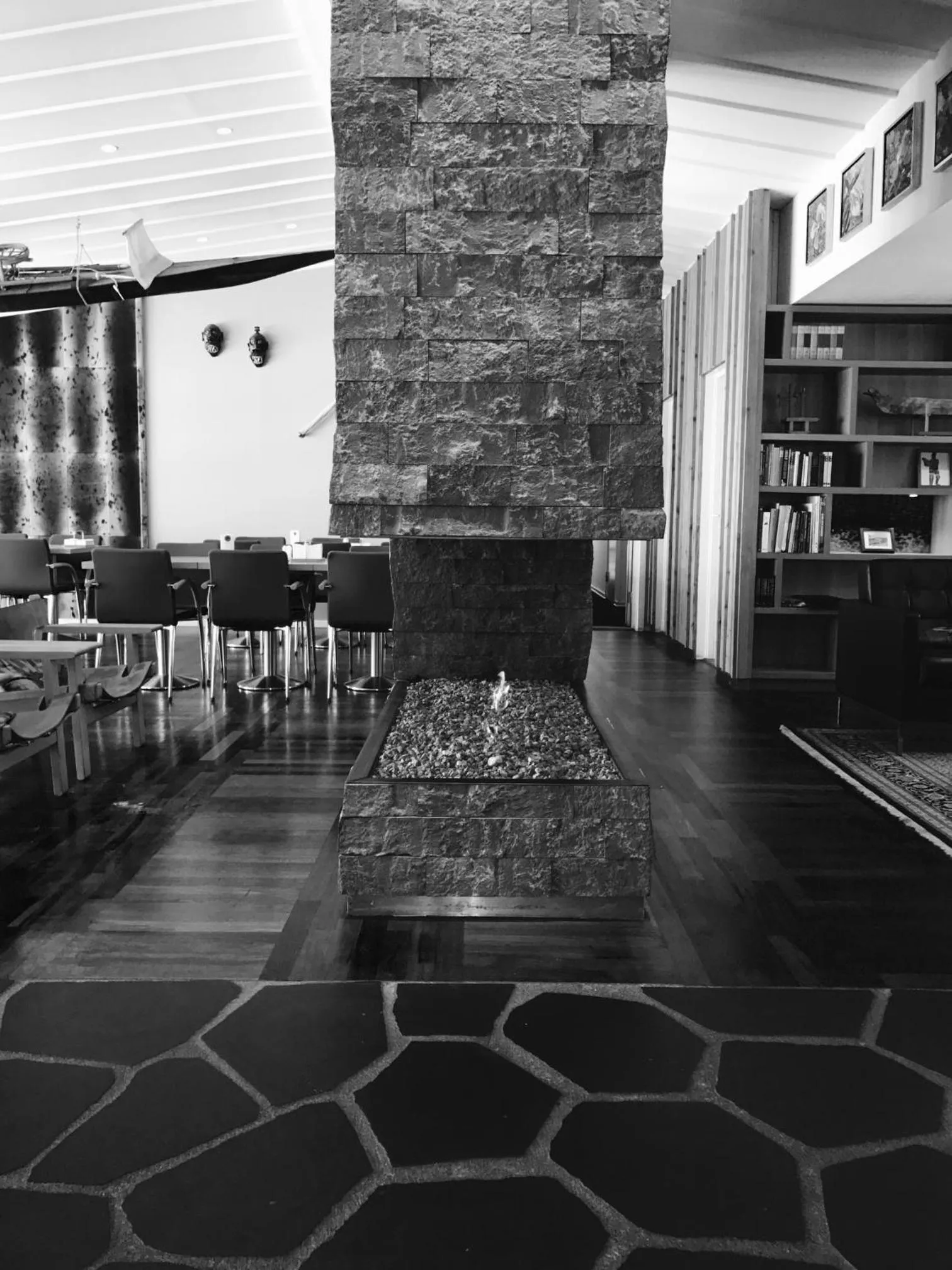 Decorative detail in Hotel Angmagssalik