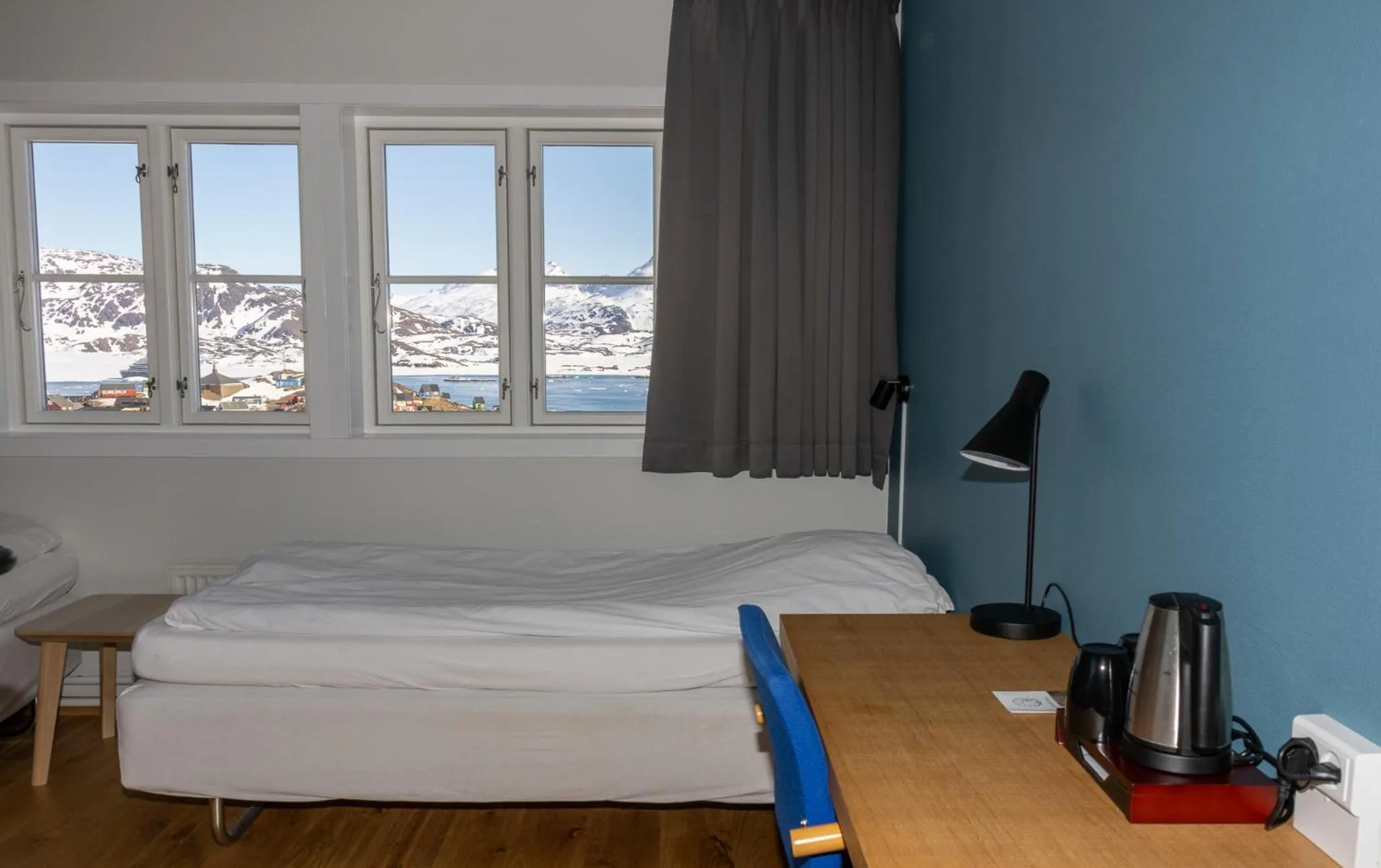 Bed in Hotel Angmagssalik