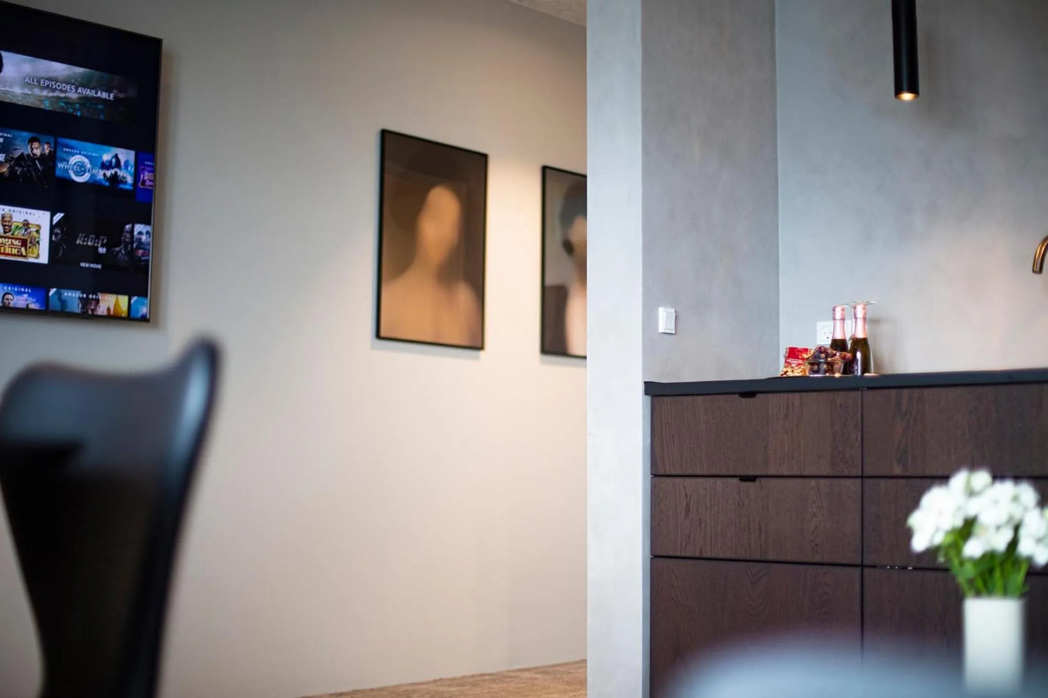 Bedroom in Hotel Djurhuus