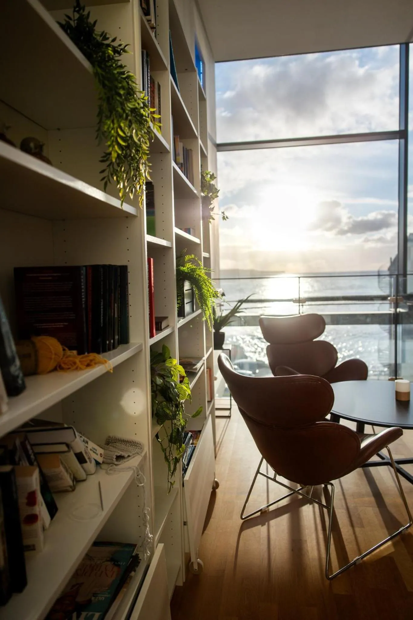 Lobby or reception in Hotel Djurhuus