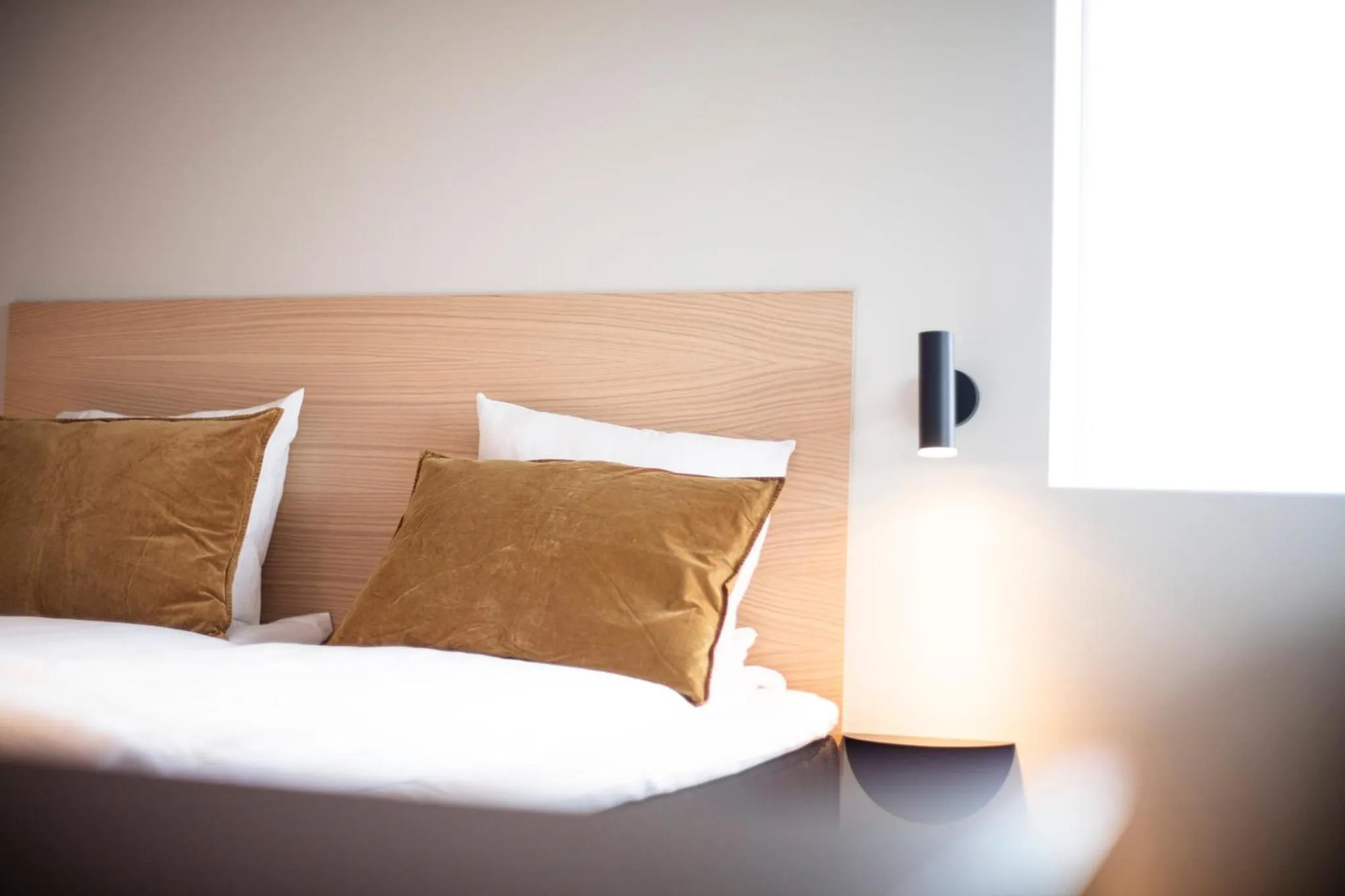 Bedroom, Bed in Hotel Djurhuus