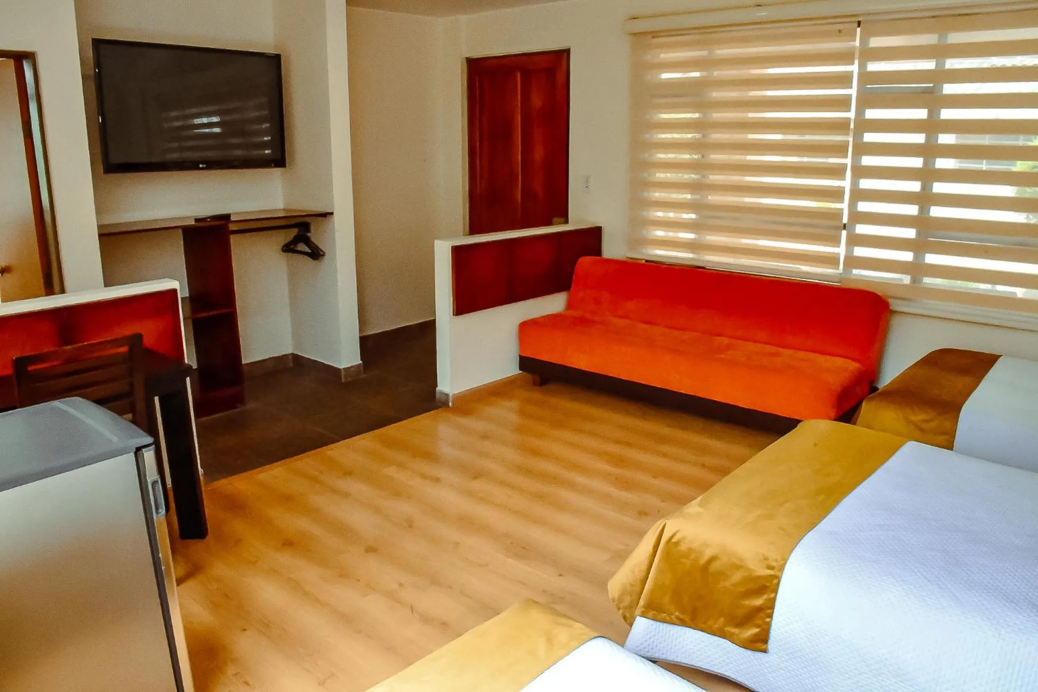 Bed in Hotel Villa Vianney