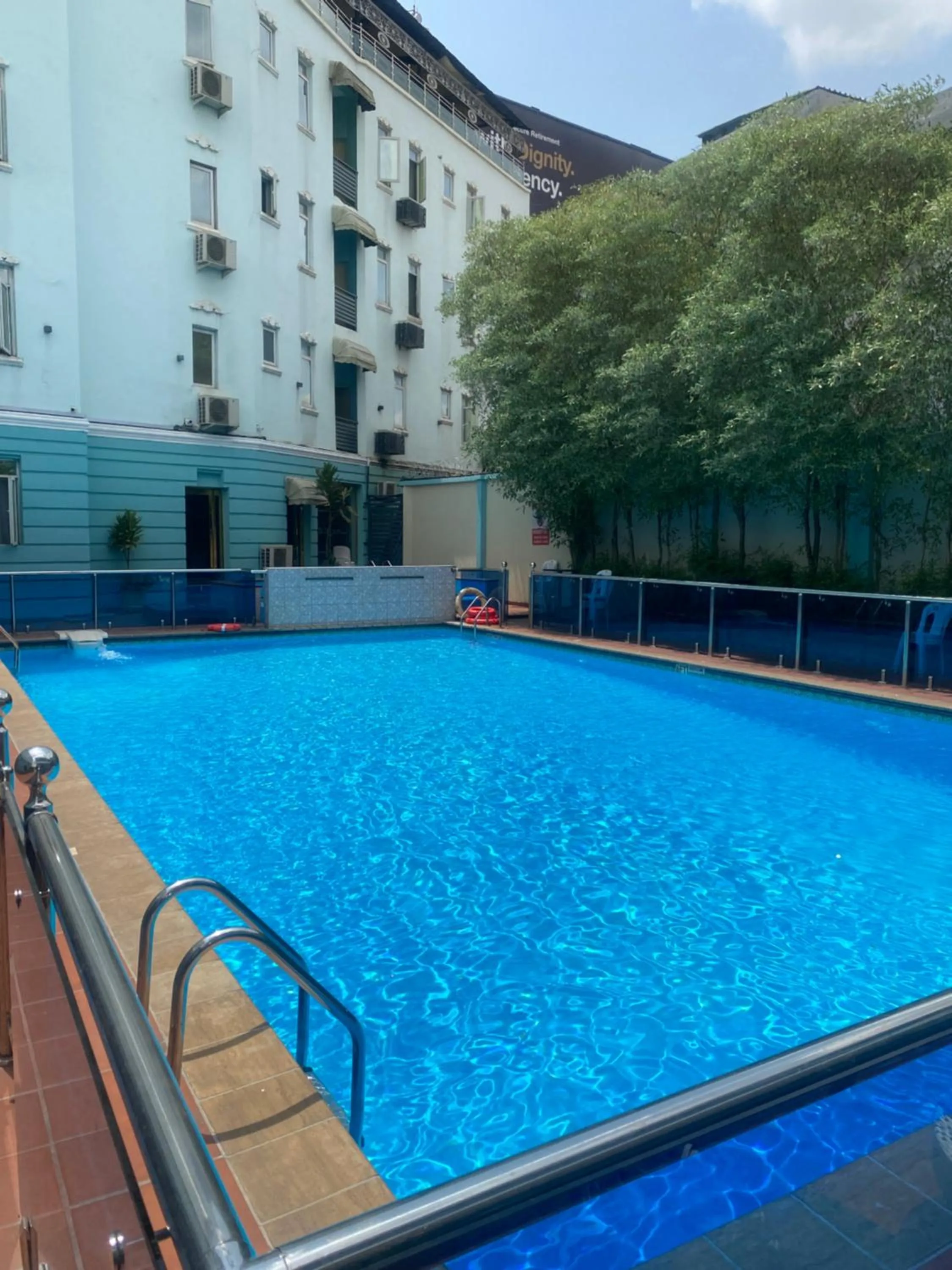 Swimming pool in Providha Hotel & Suites