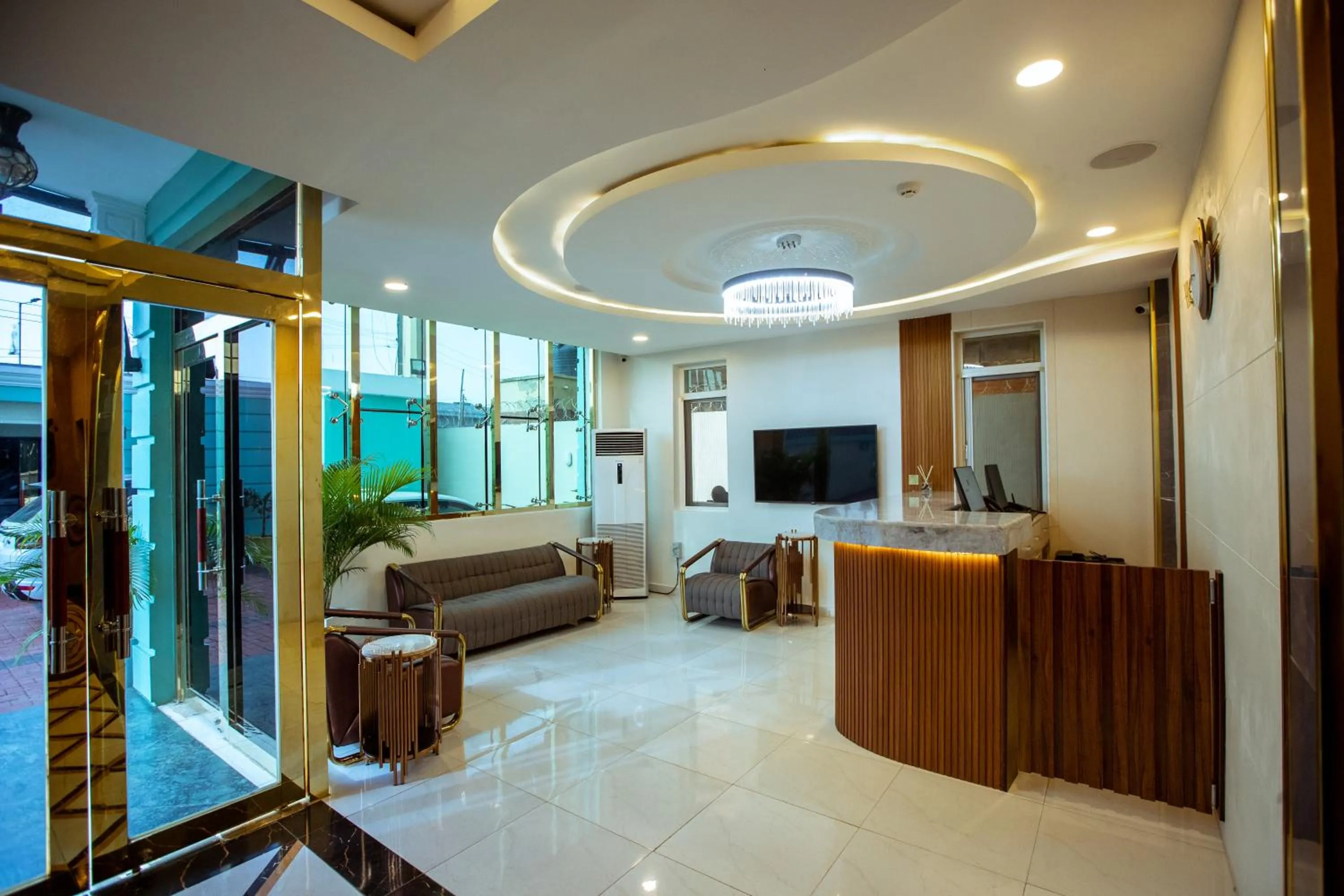 Lobby or reception in Providha Hotel & Suites