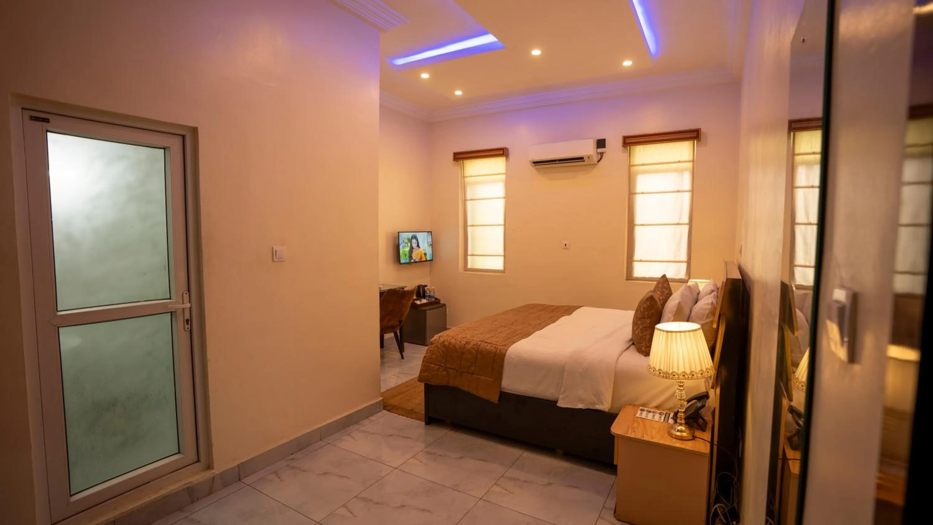Bed in Providha Hotel & Suites