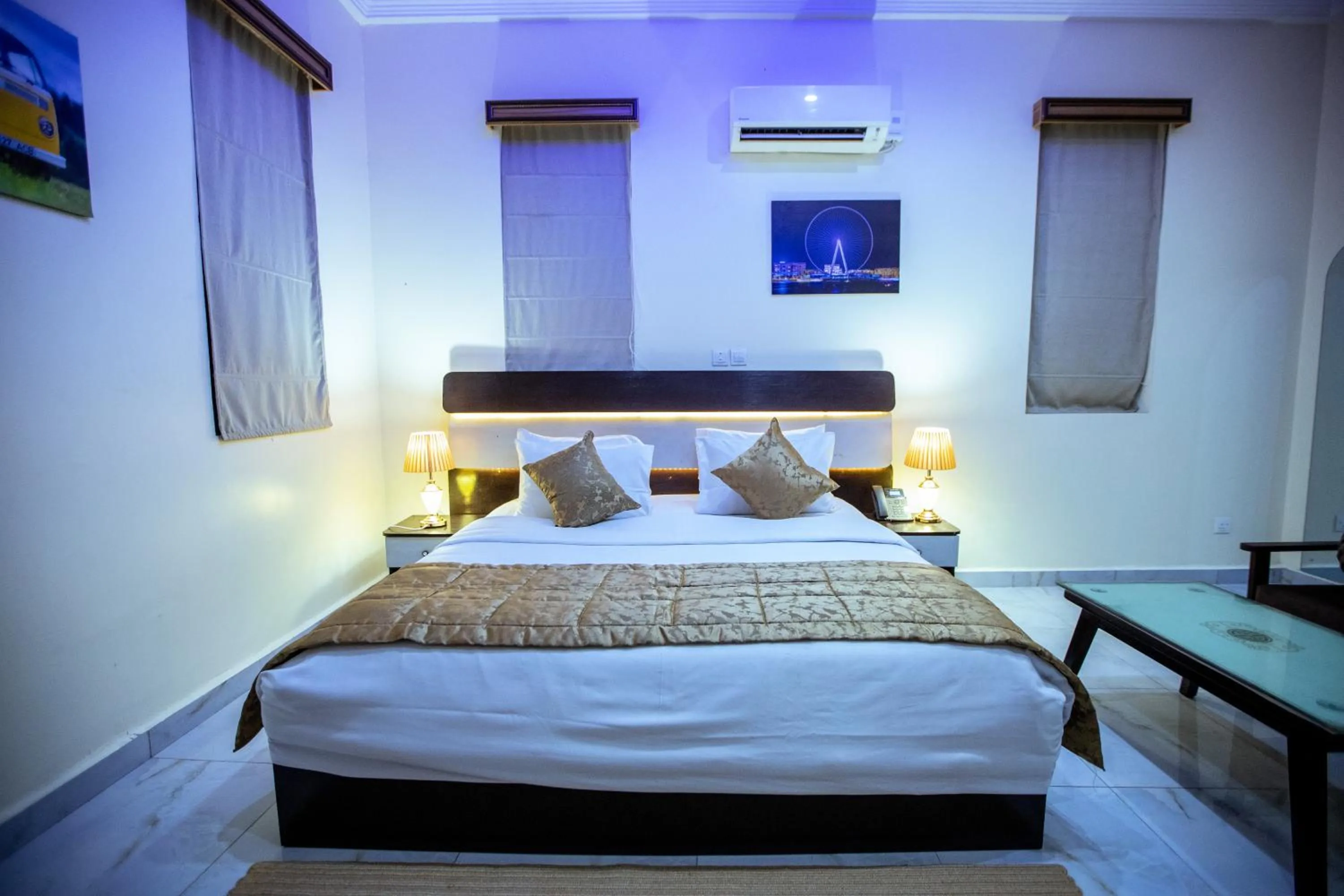 Bed in Providha Hotel & Suites
