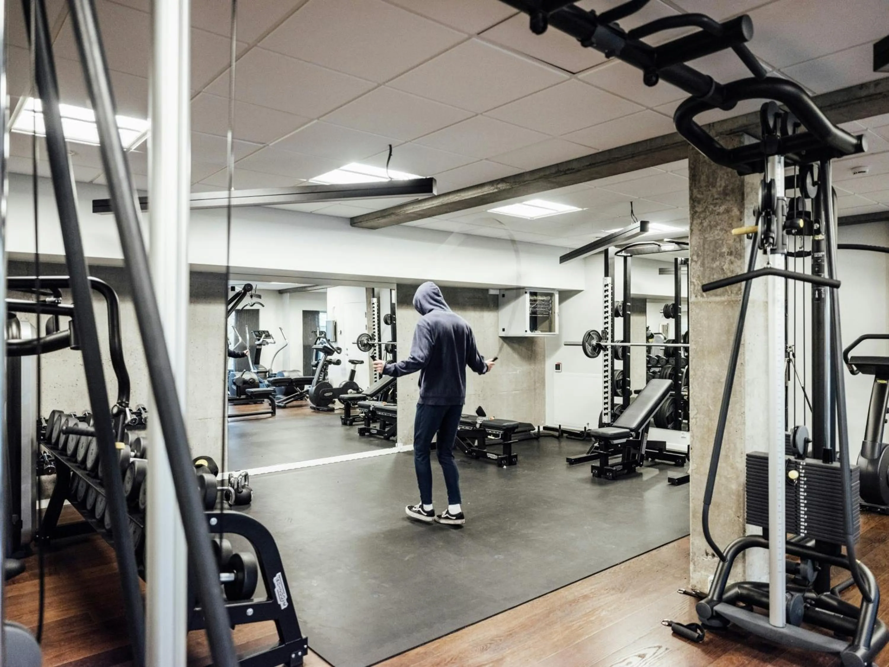 Fitness centre/facilities in Hotel Føroyar