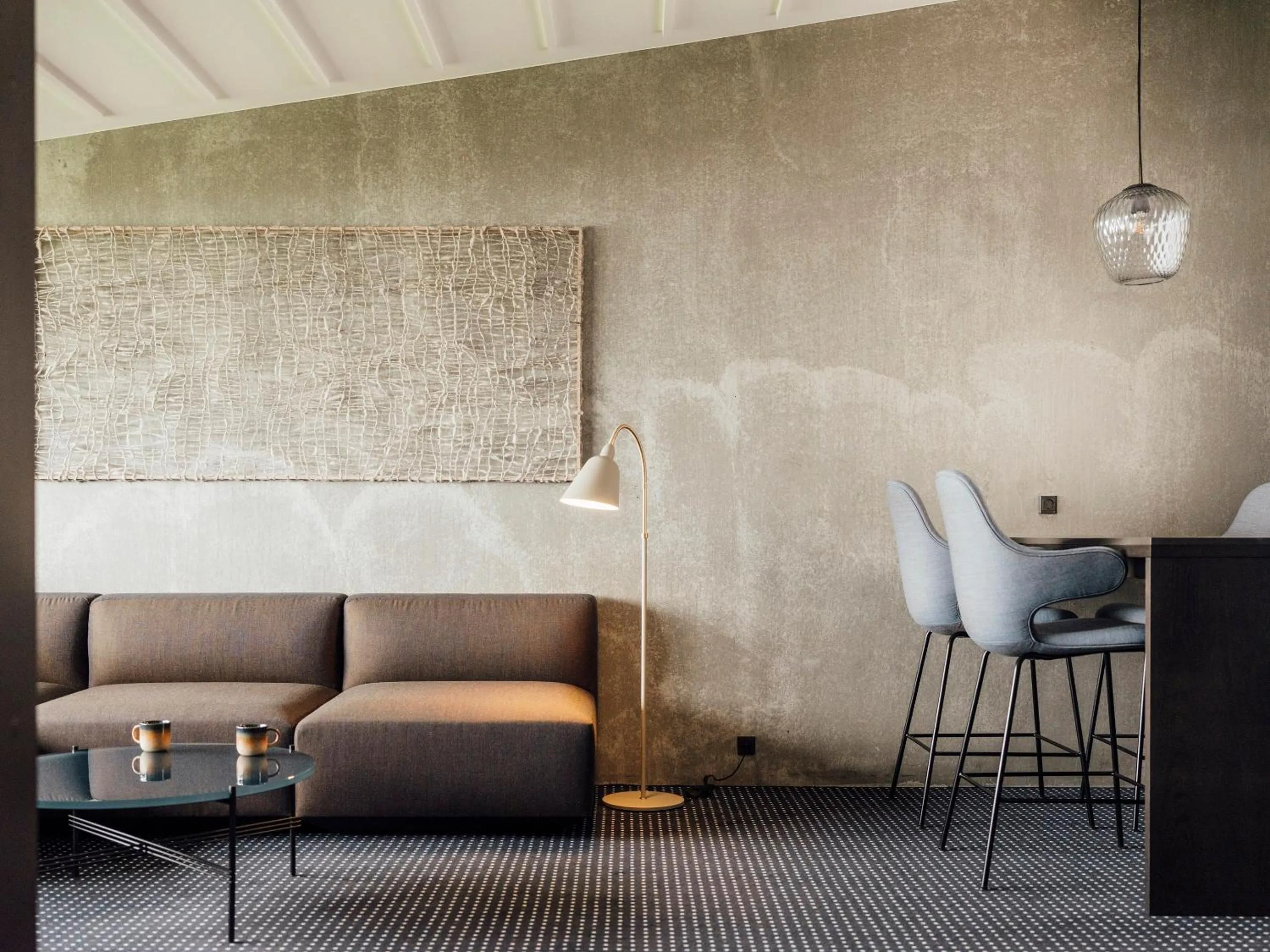 Living room in Hotel Føroyar