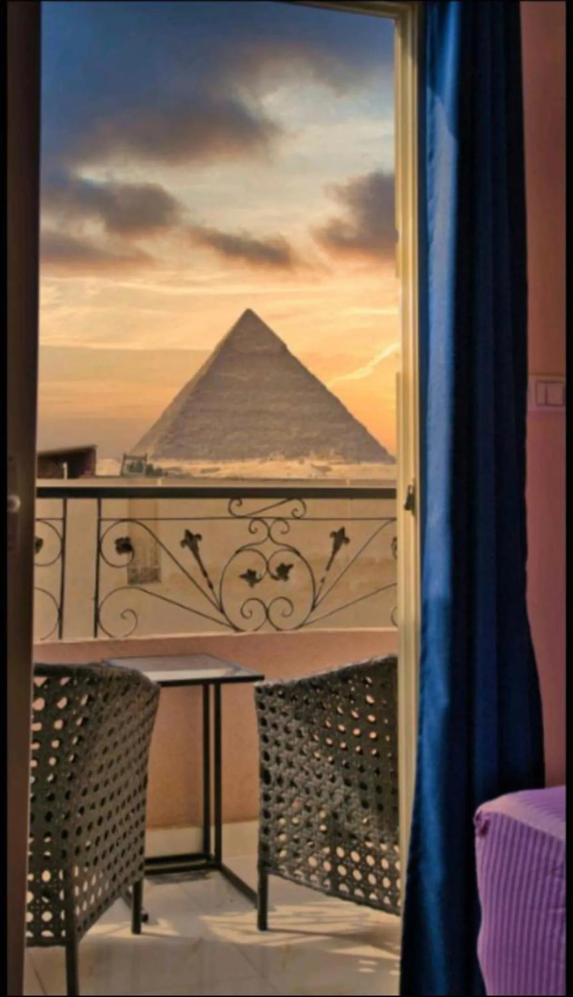 Balcony/Terrace in Sphinx Golden Gate Pyramids