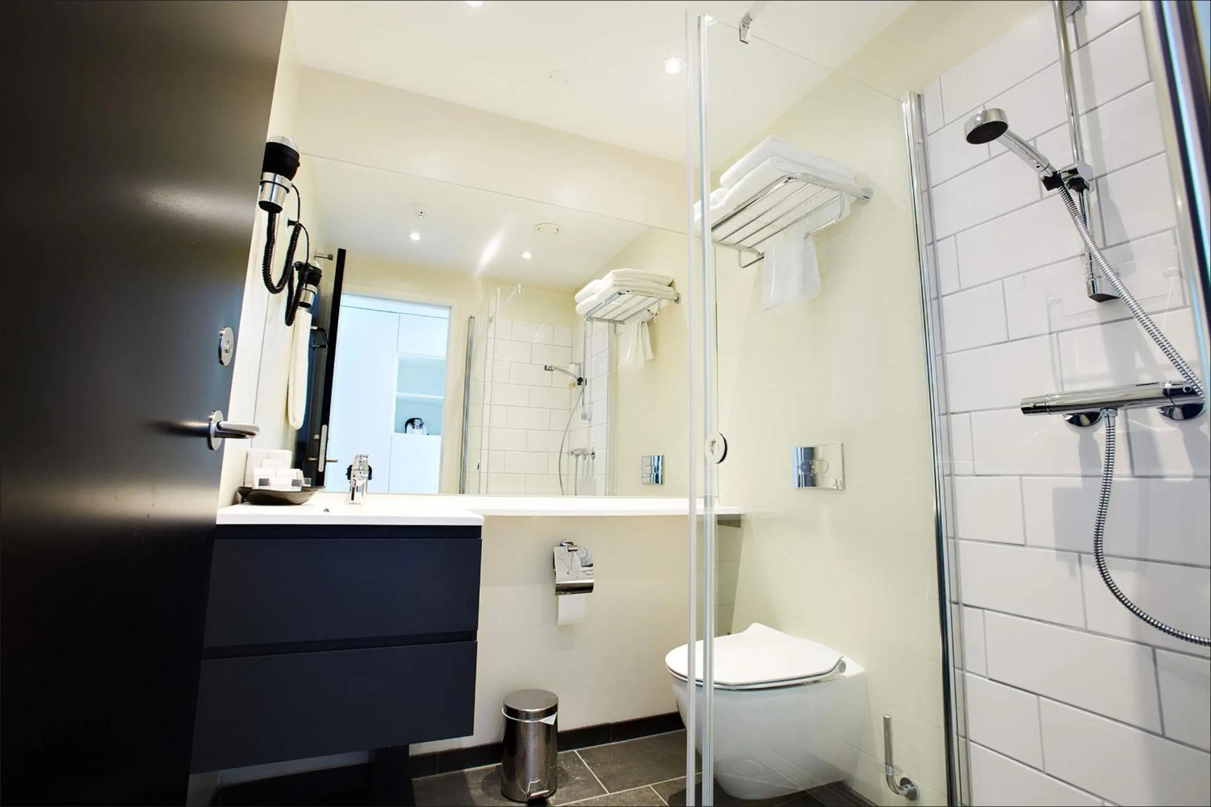 Bathroom in Hotel Hafnia