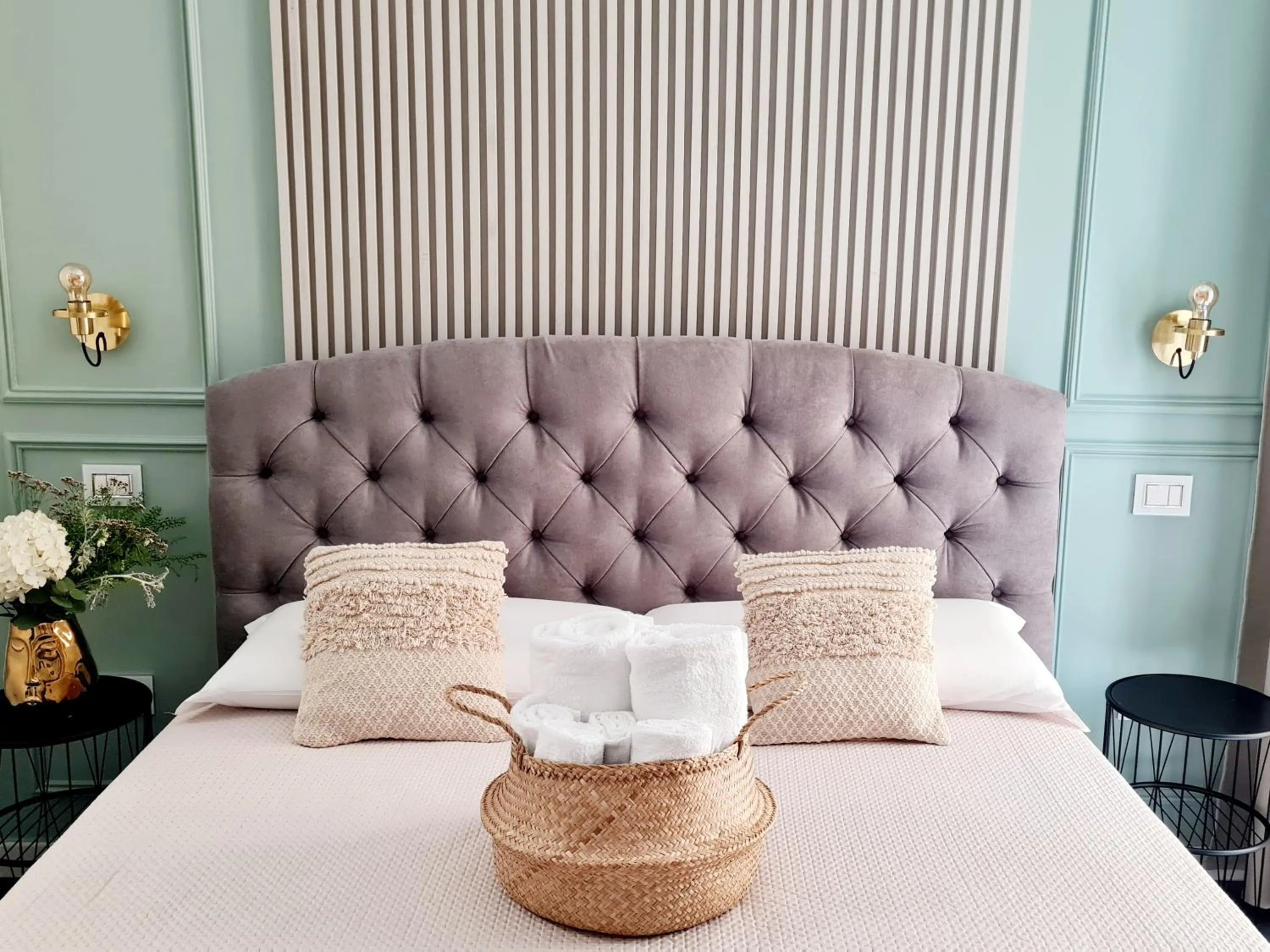Bed in Lena Suite Bari Vecchia
