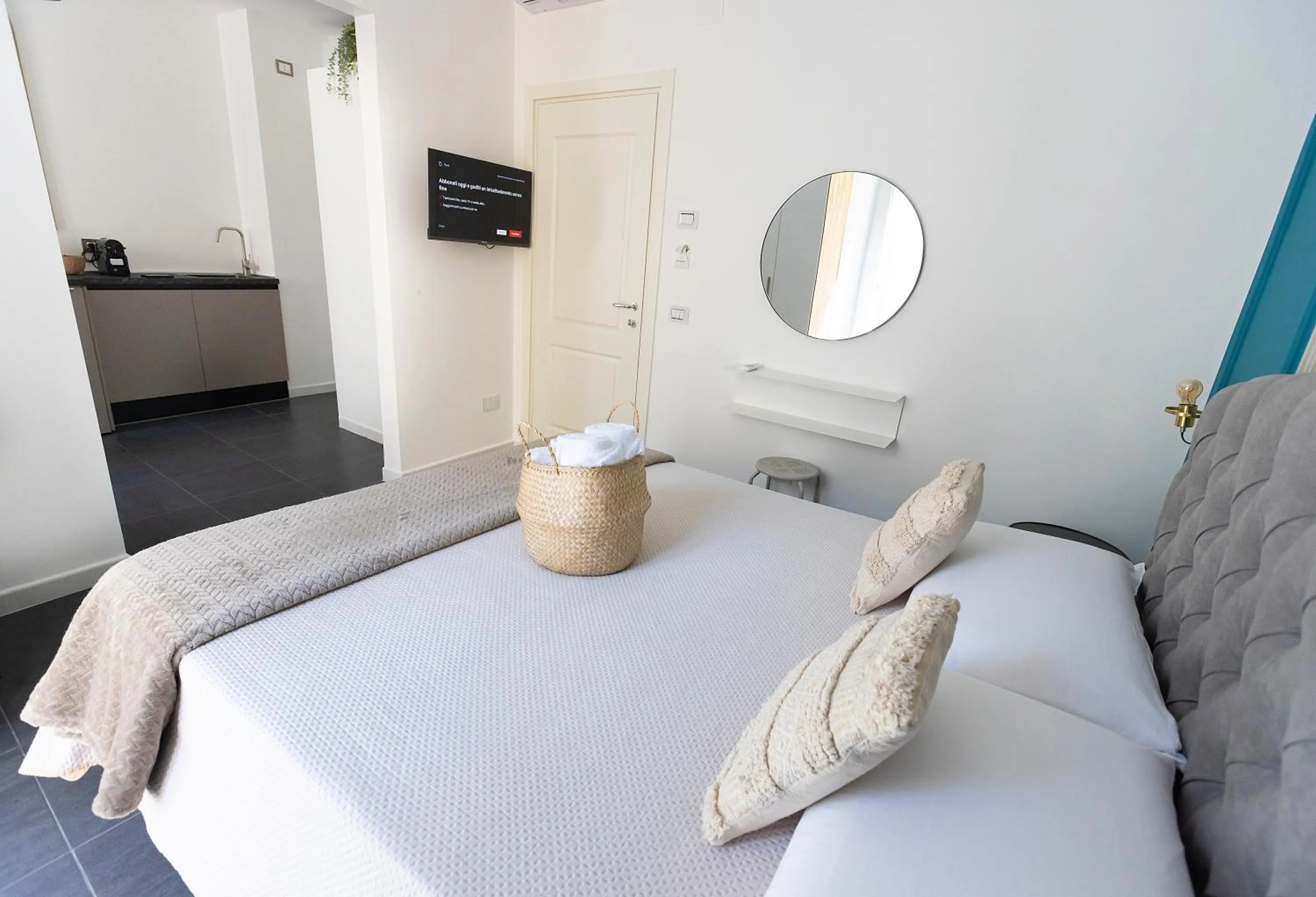 Bed in Lena Suite Bari Vecchia