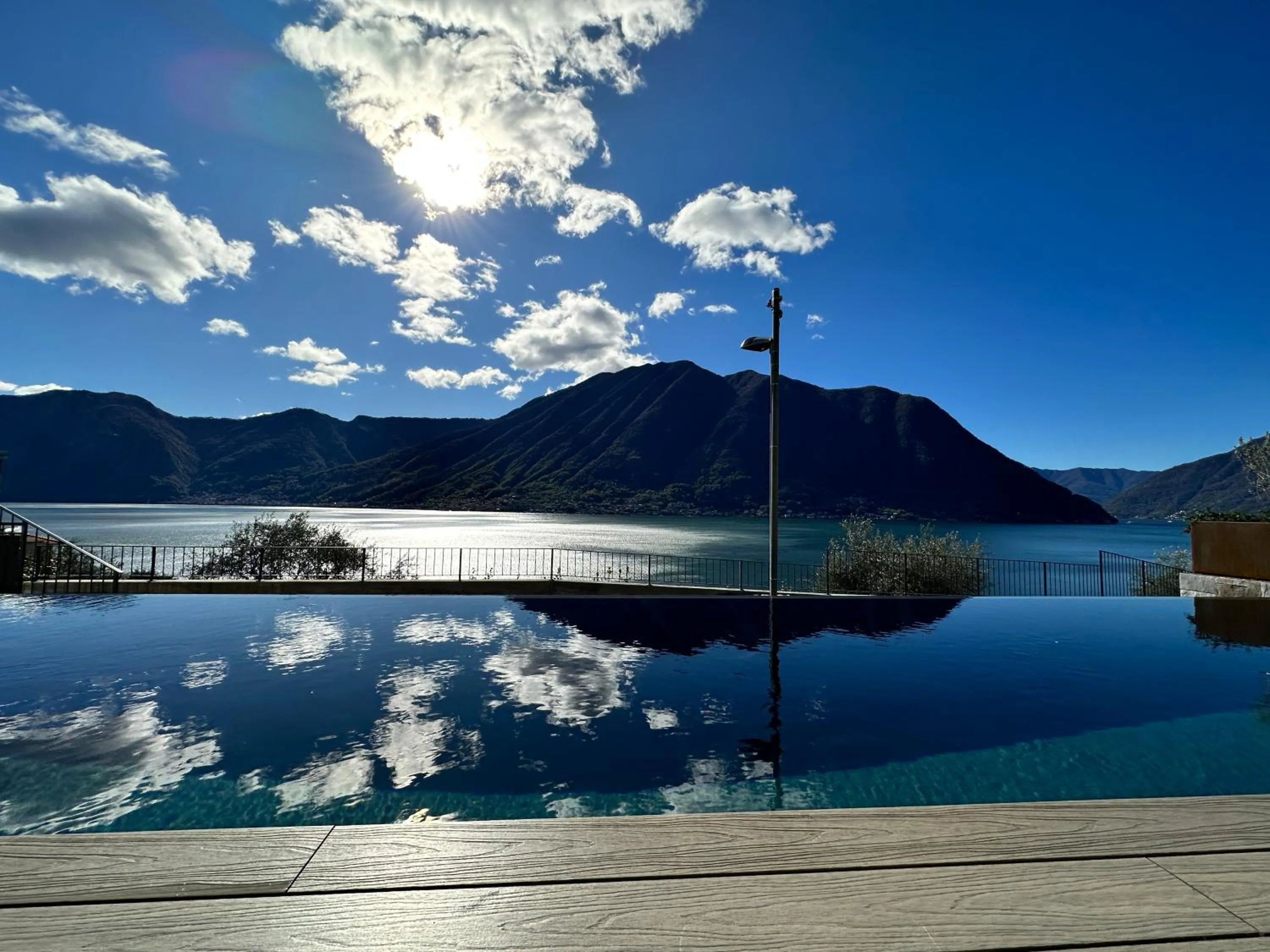 Lake view in Villa Clementina Boutique Hotel