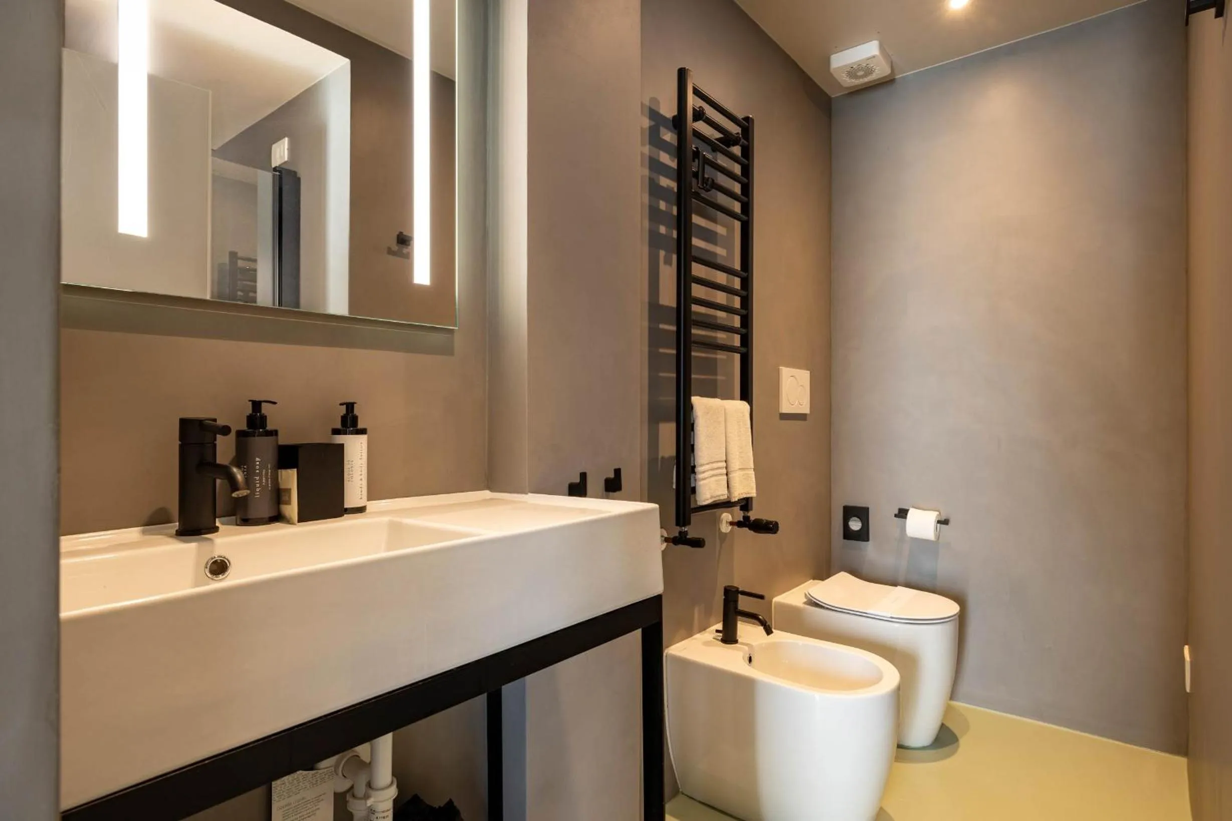 Toilet in Villa Clementina Boutique Hotel