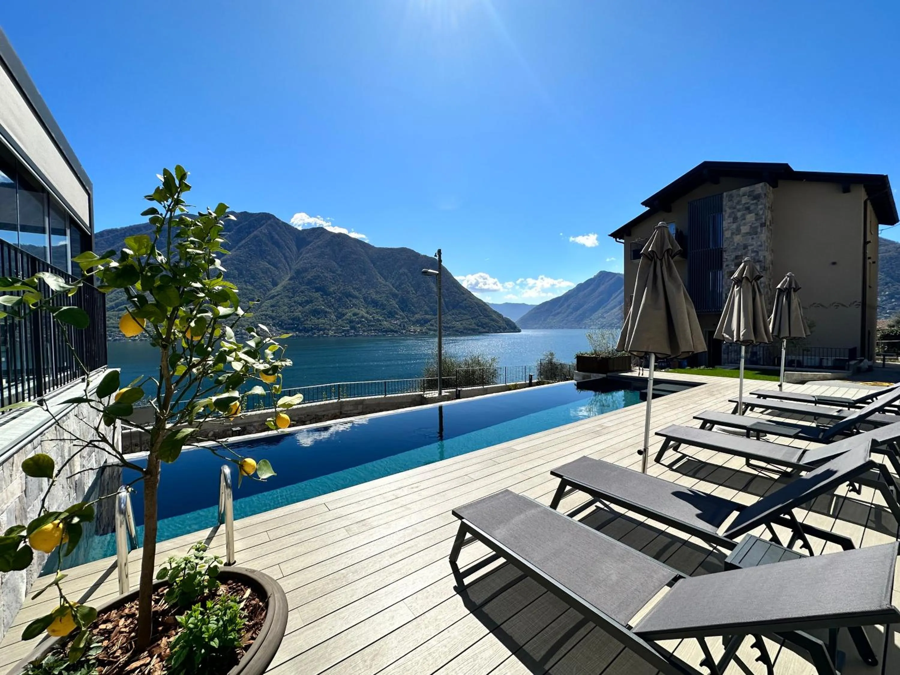 Lake view in Villa Clementina Boutique Hotel