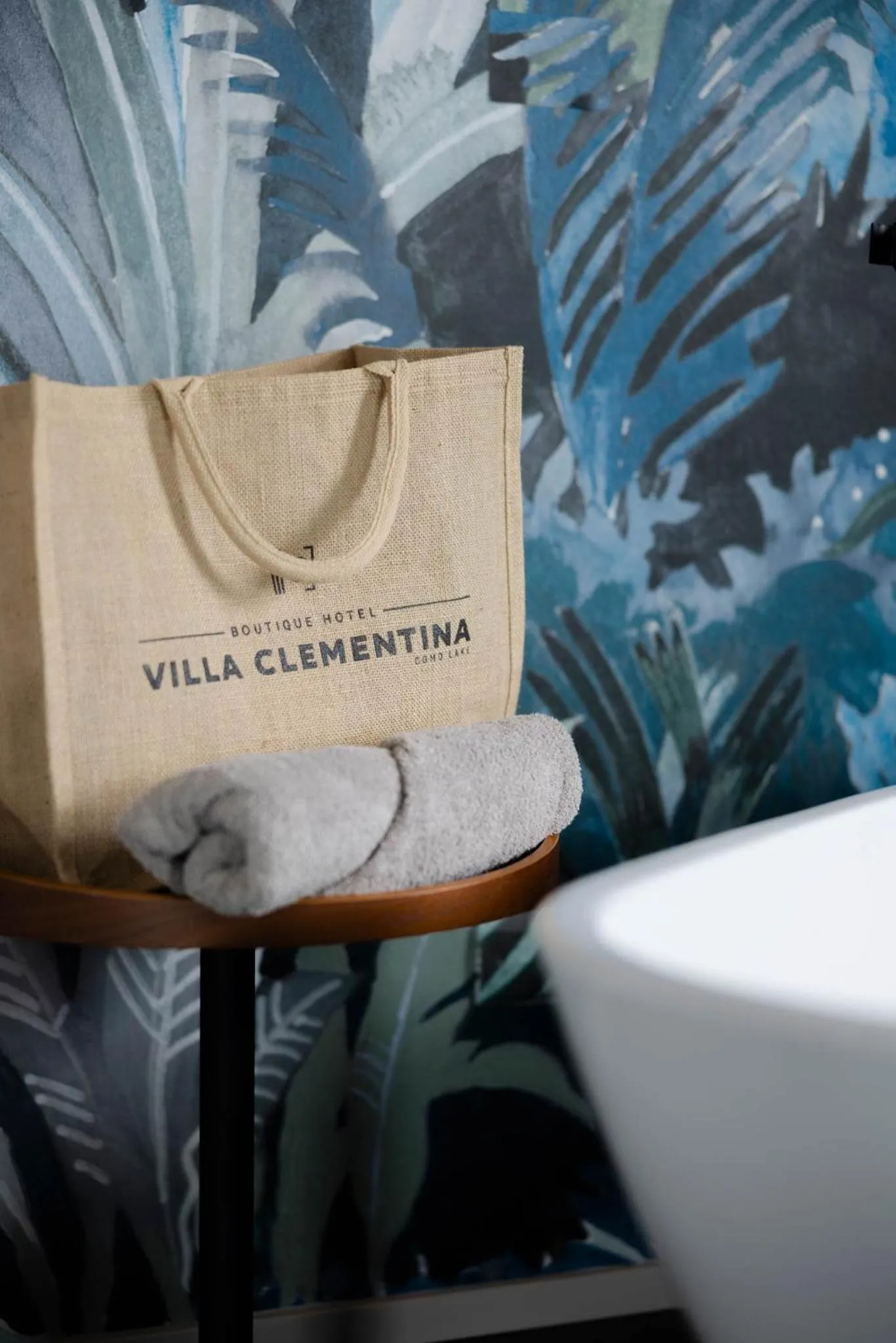 Decorative detail in Villa Clementina Boutique Hotel