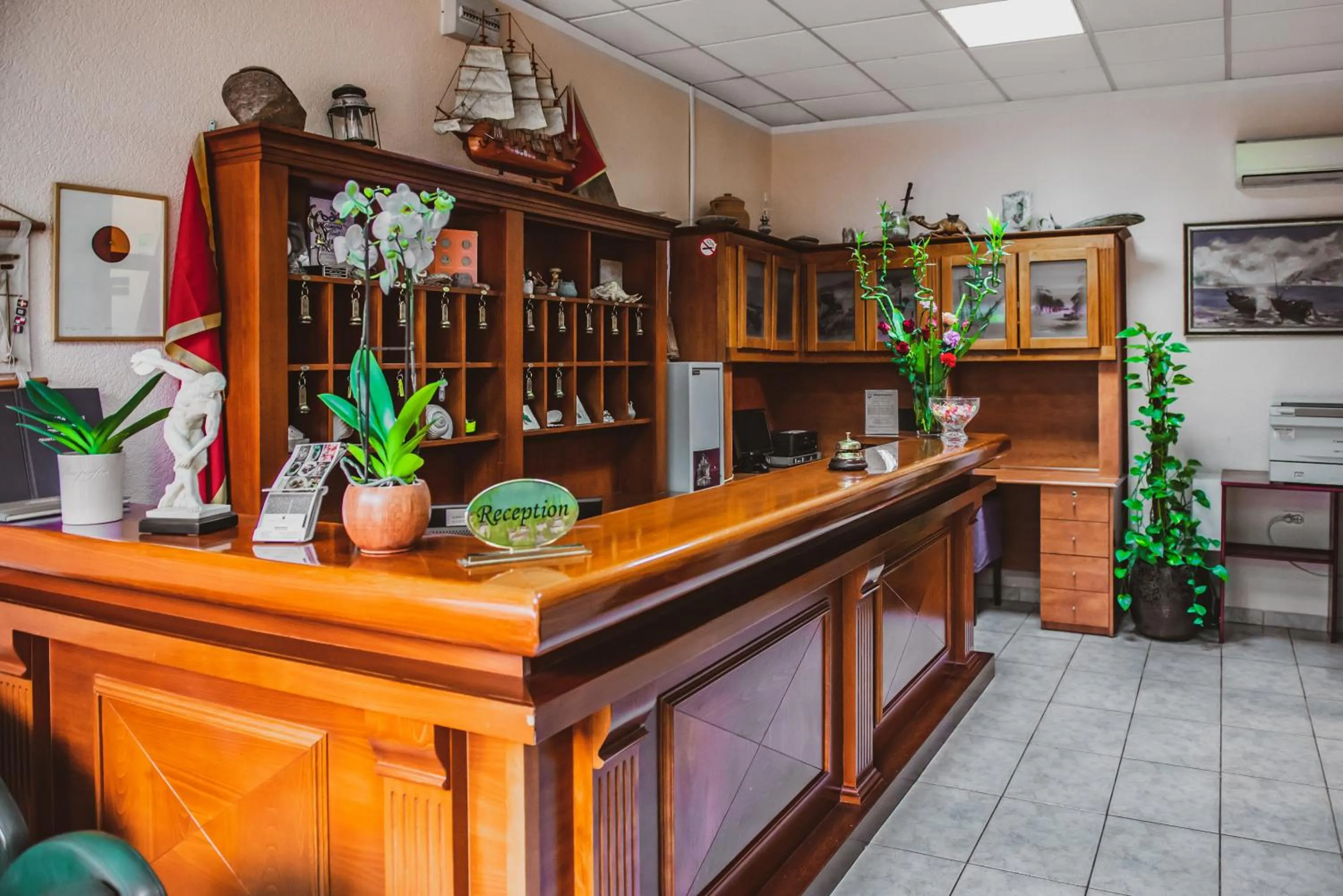 Lobby or reception in Hotel Montenegrino
