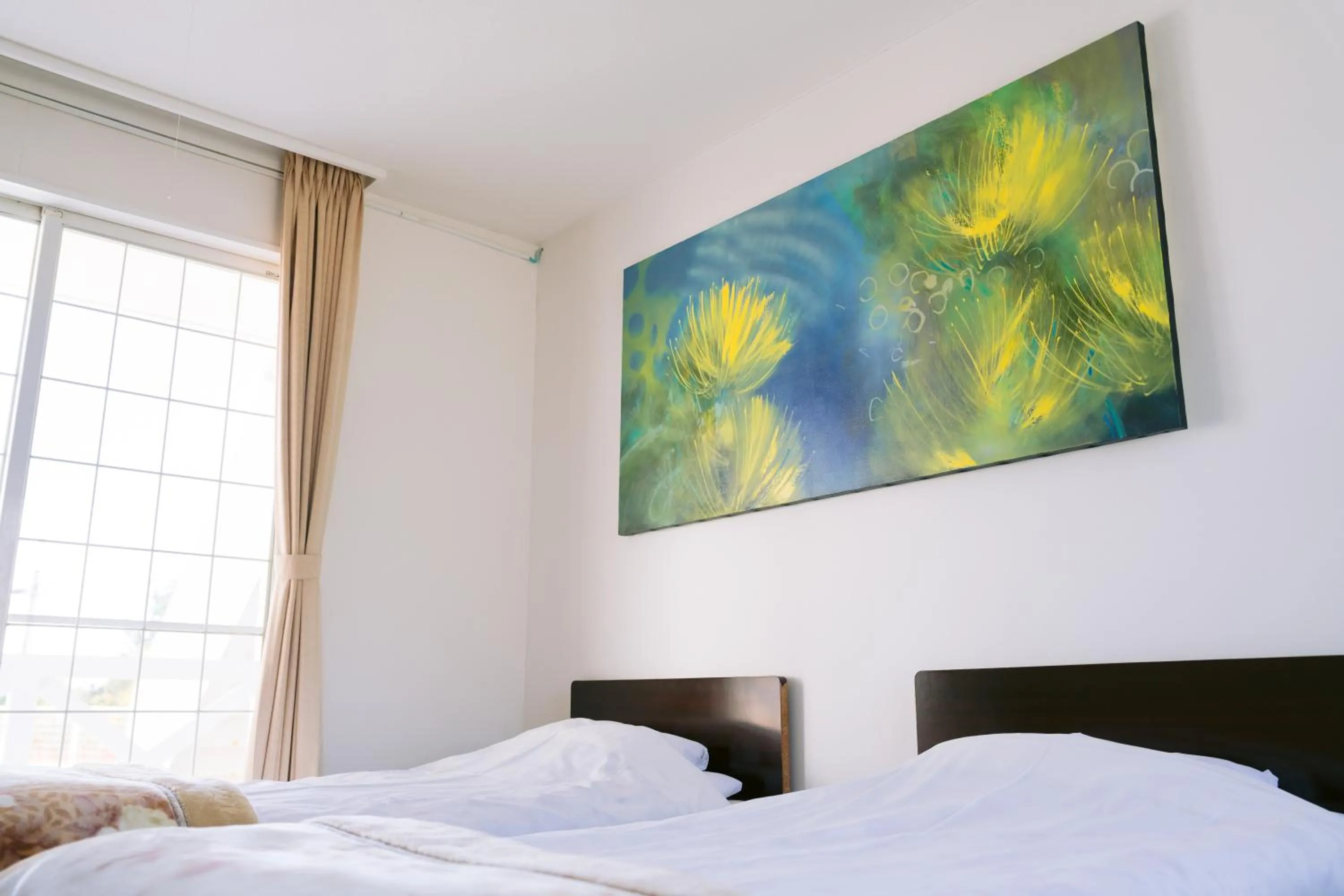 Bed in Hotel Kailani