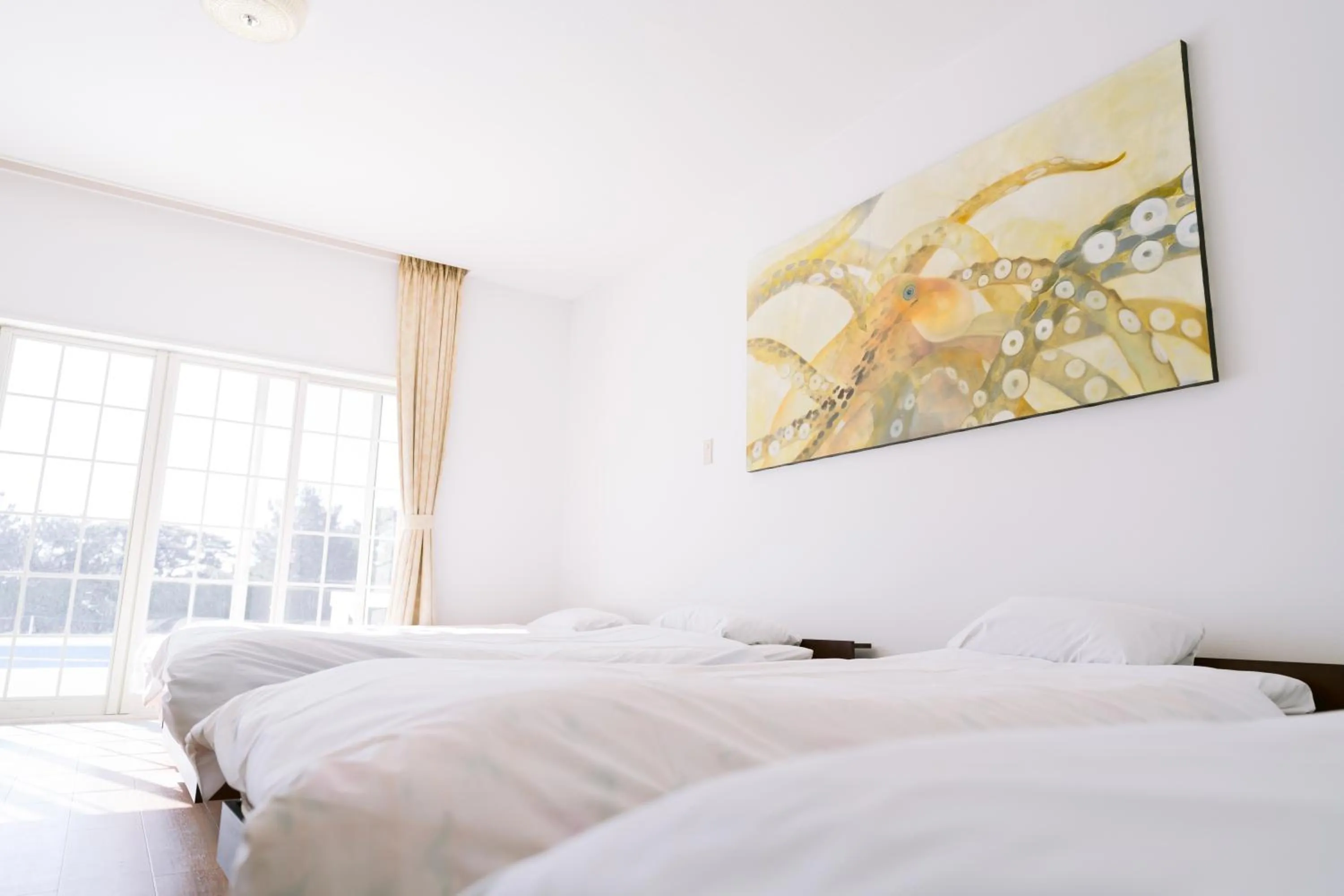 Bed in Hotel Kailani