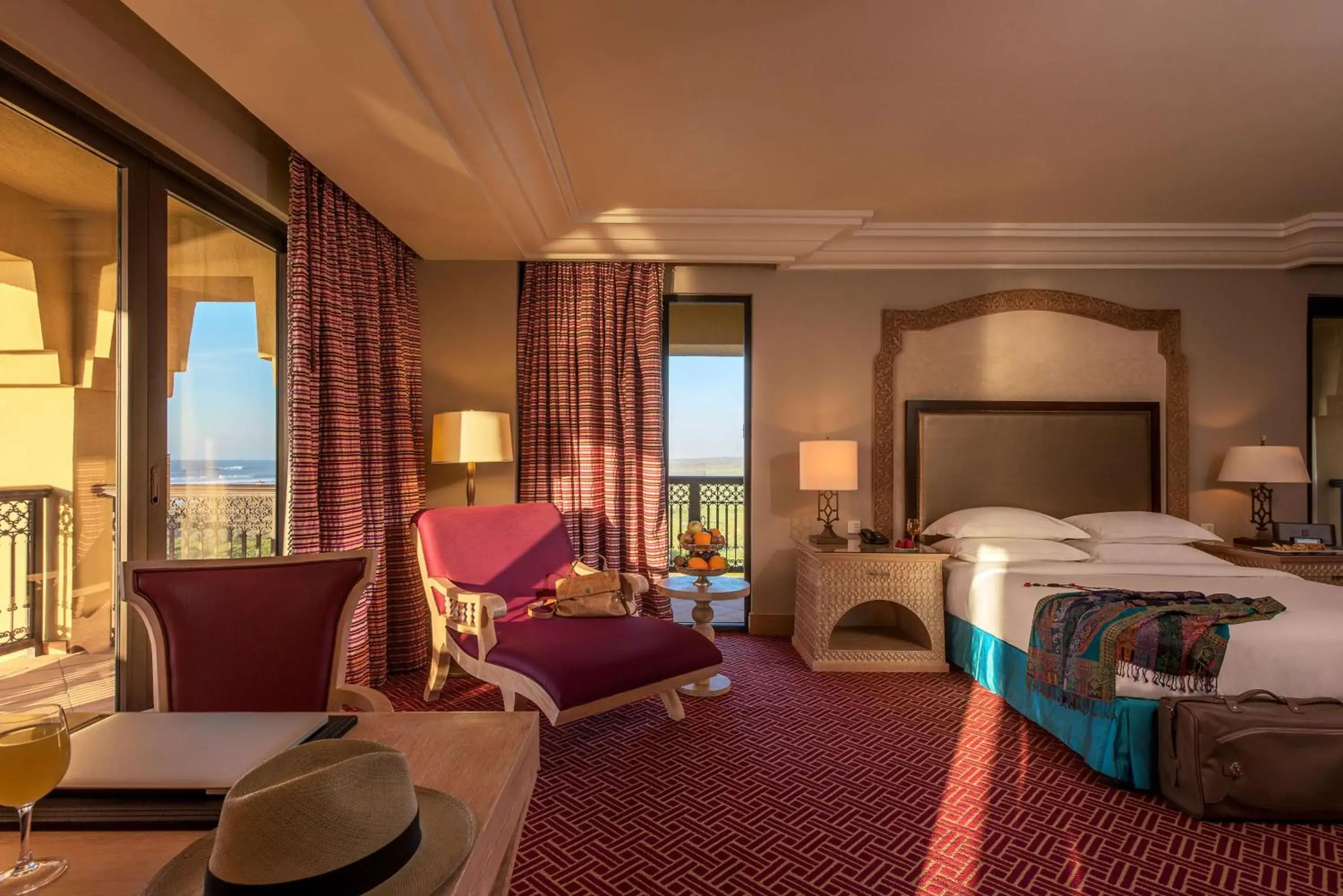 Bedroom, Bed in Mazagan Beach & Golf Resort Bedroom, Bed in Mazagan Beach & Golf Resort