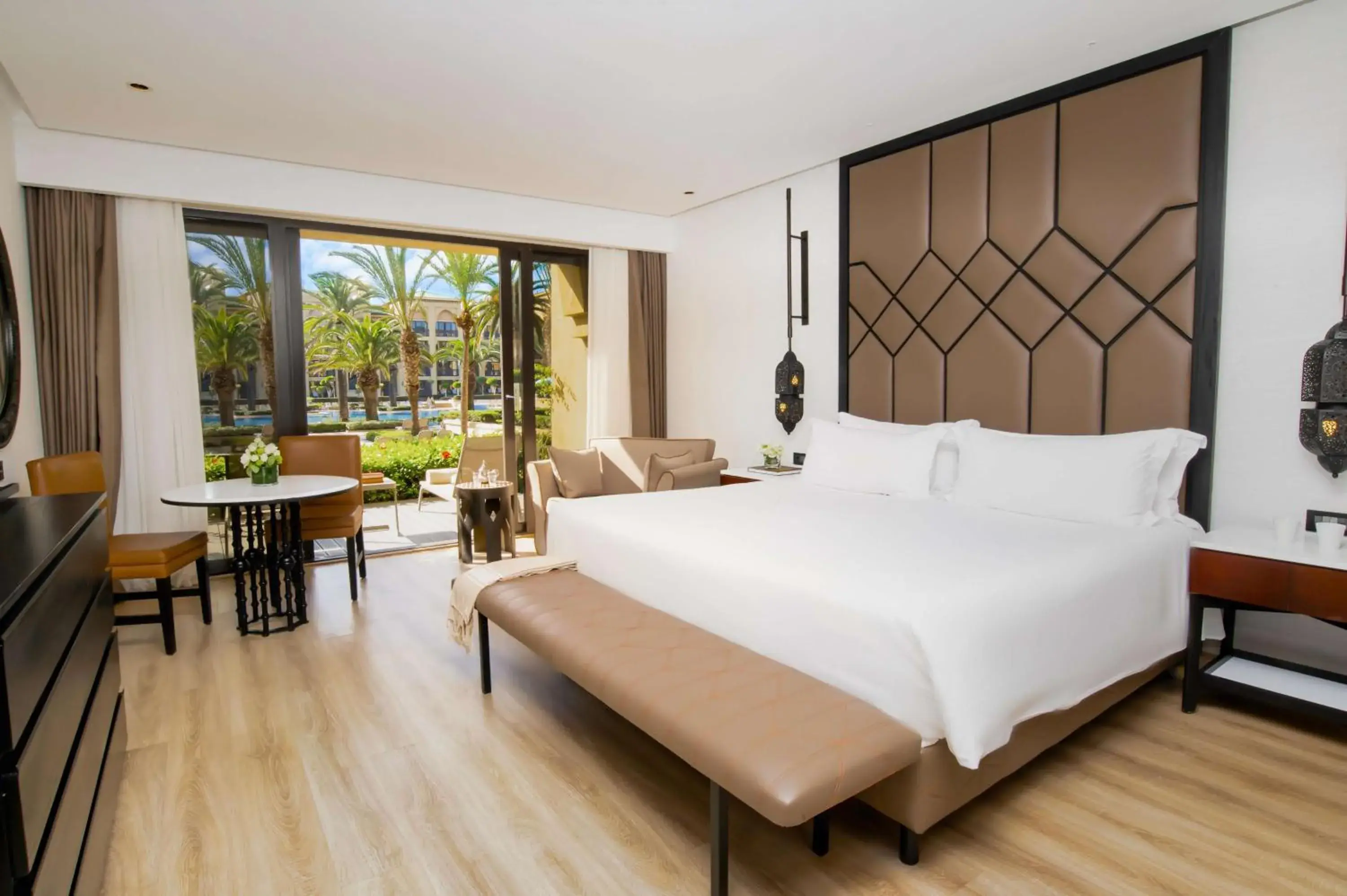 Bedroom, Bed in Mazagan Beach & Golf Resort Bedroom, Bed in Mazagan Beach & Golf Resort