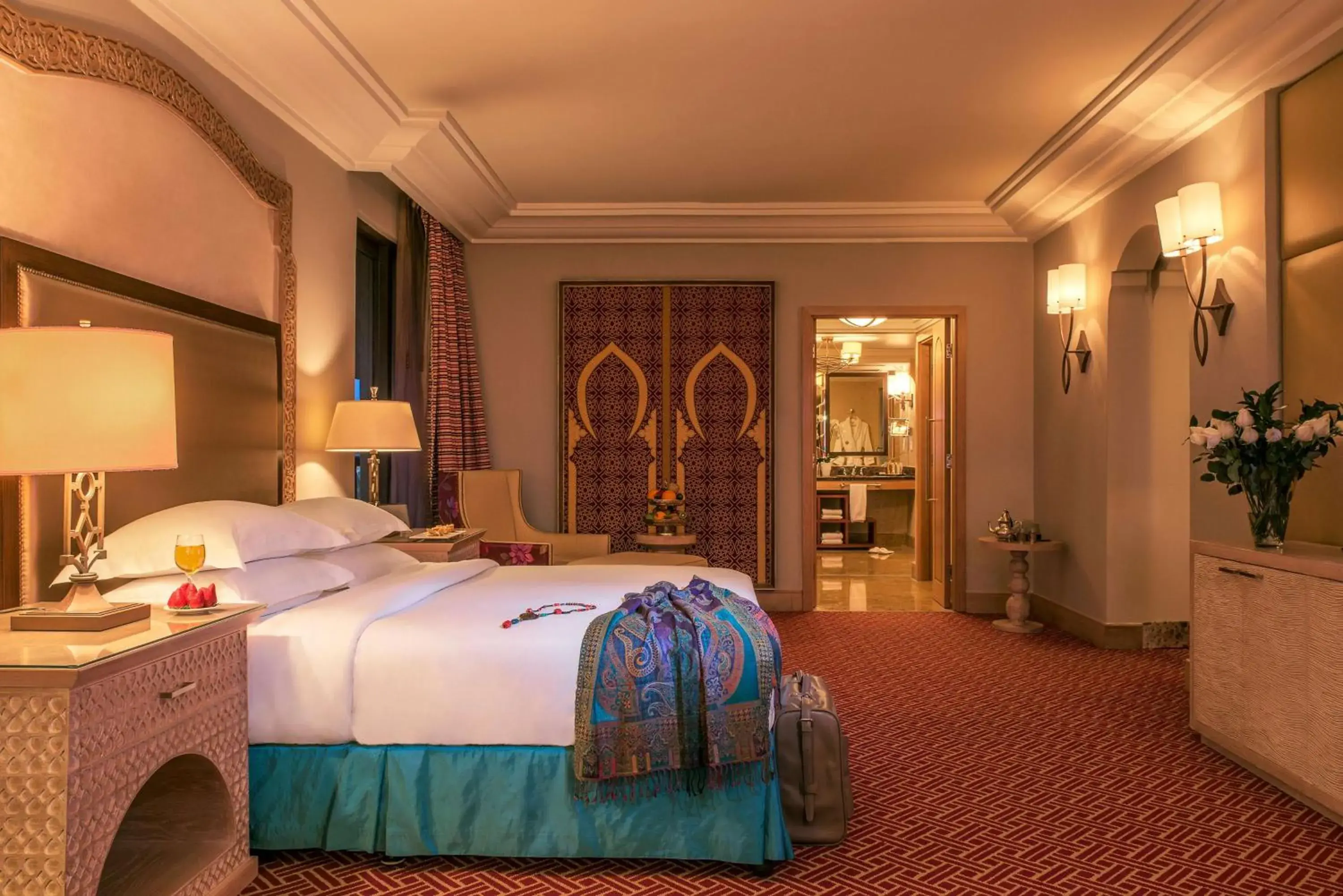 Bedroom, Bed in Mazagan Beach & Golf Resort Bedroom, Bed in Mazagan Beach & Golf Resort