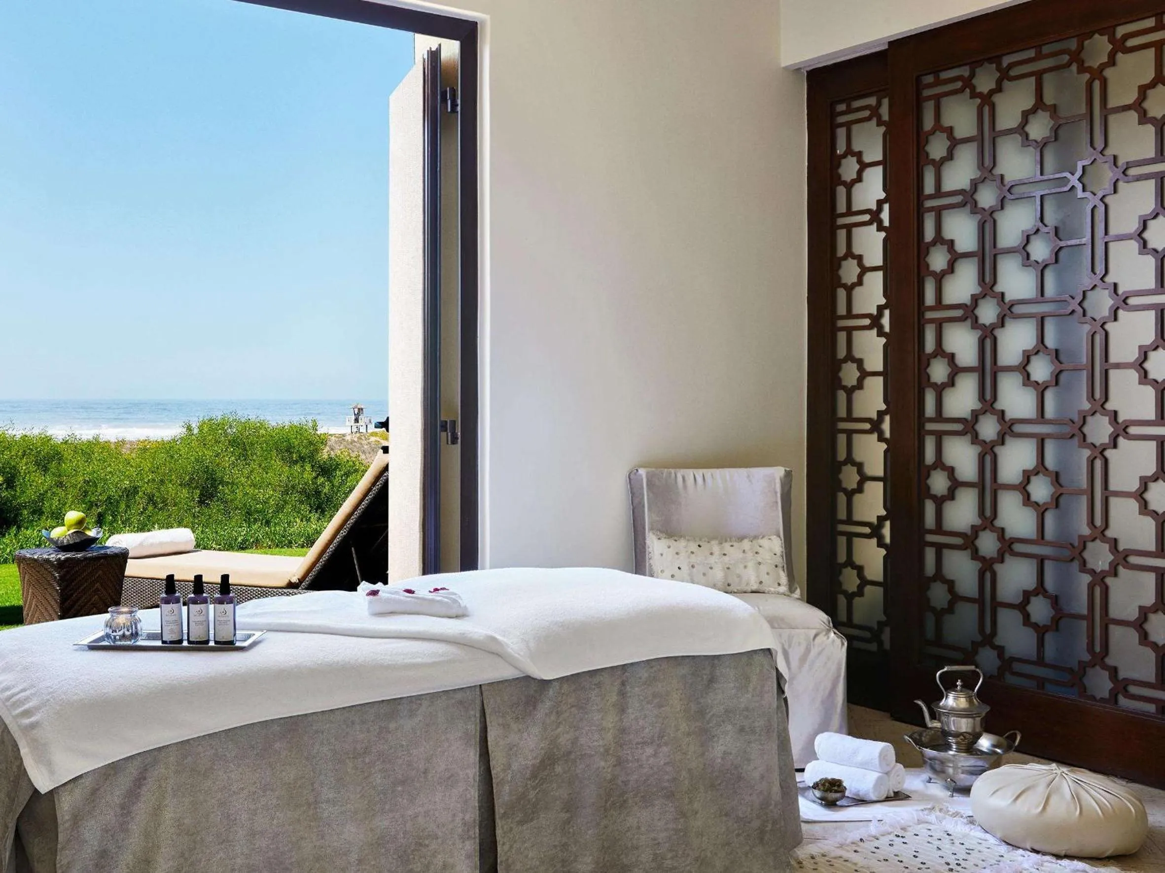 Spa and wellness centre/facilities, Bed in Mazagan Beach & Golf Resort