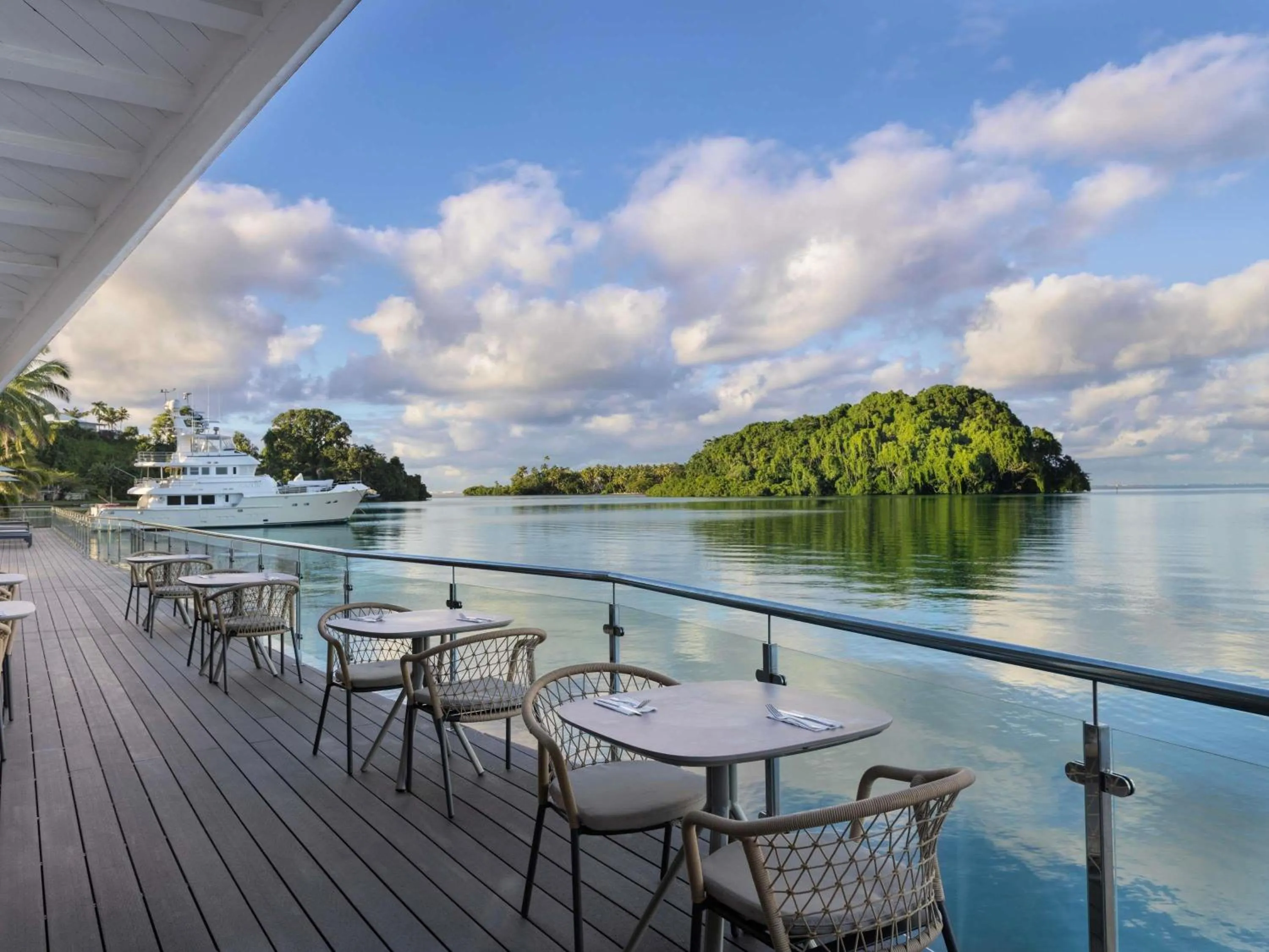 Breakfast in Novotel Suva Lami Bay