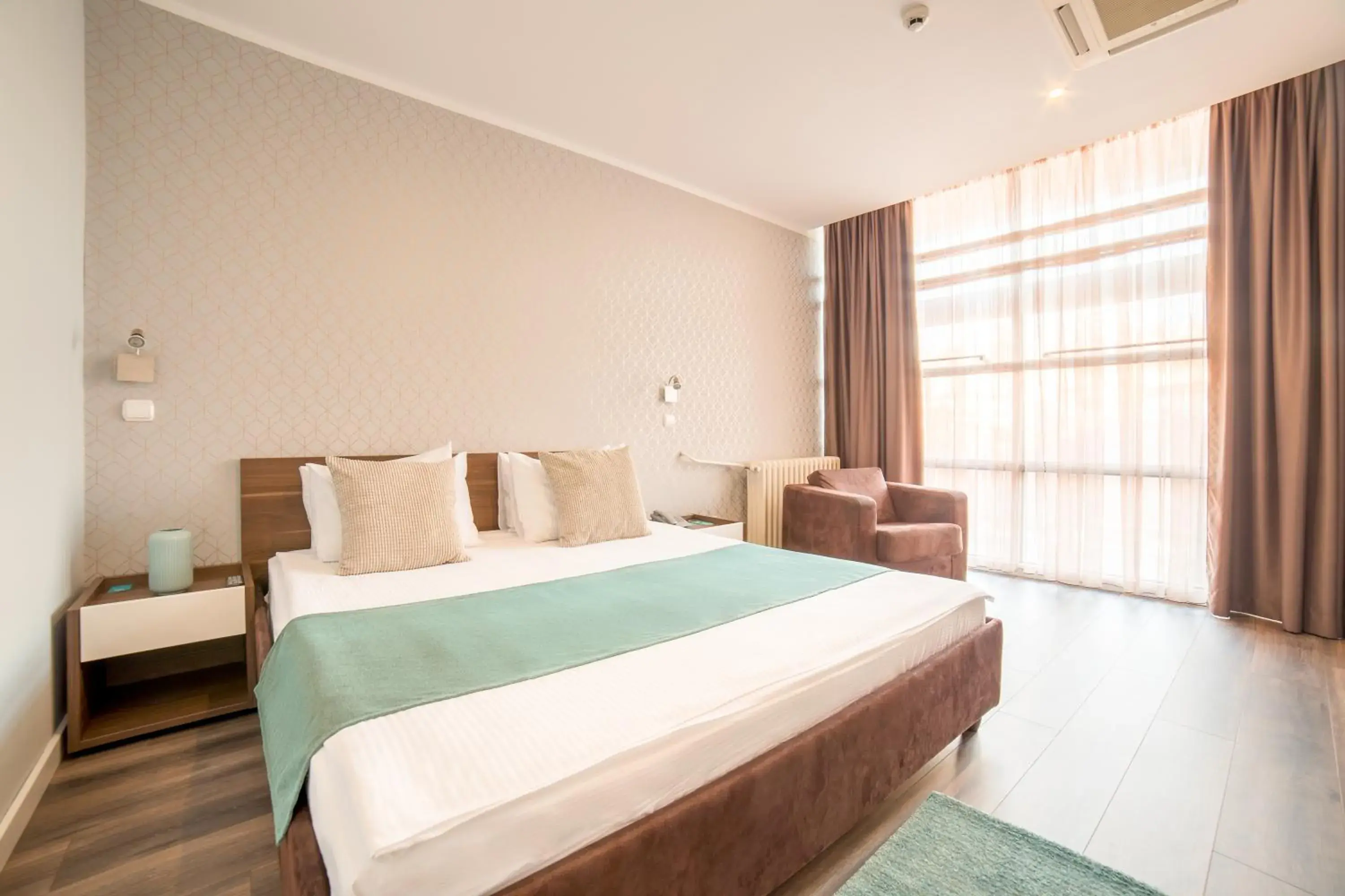 Bedroom, Bed in Balkan Hotel Garni Bedroom, Bed in Balkan Hotel Garni