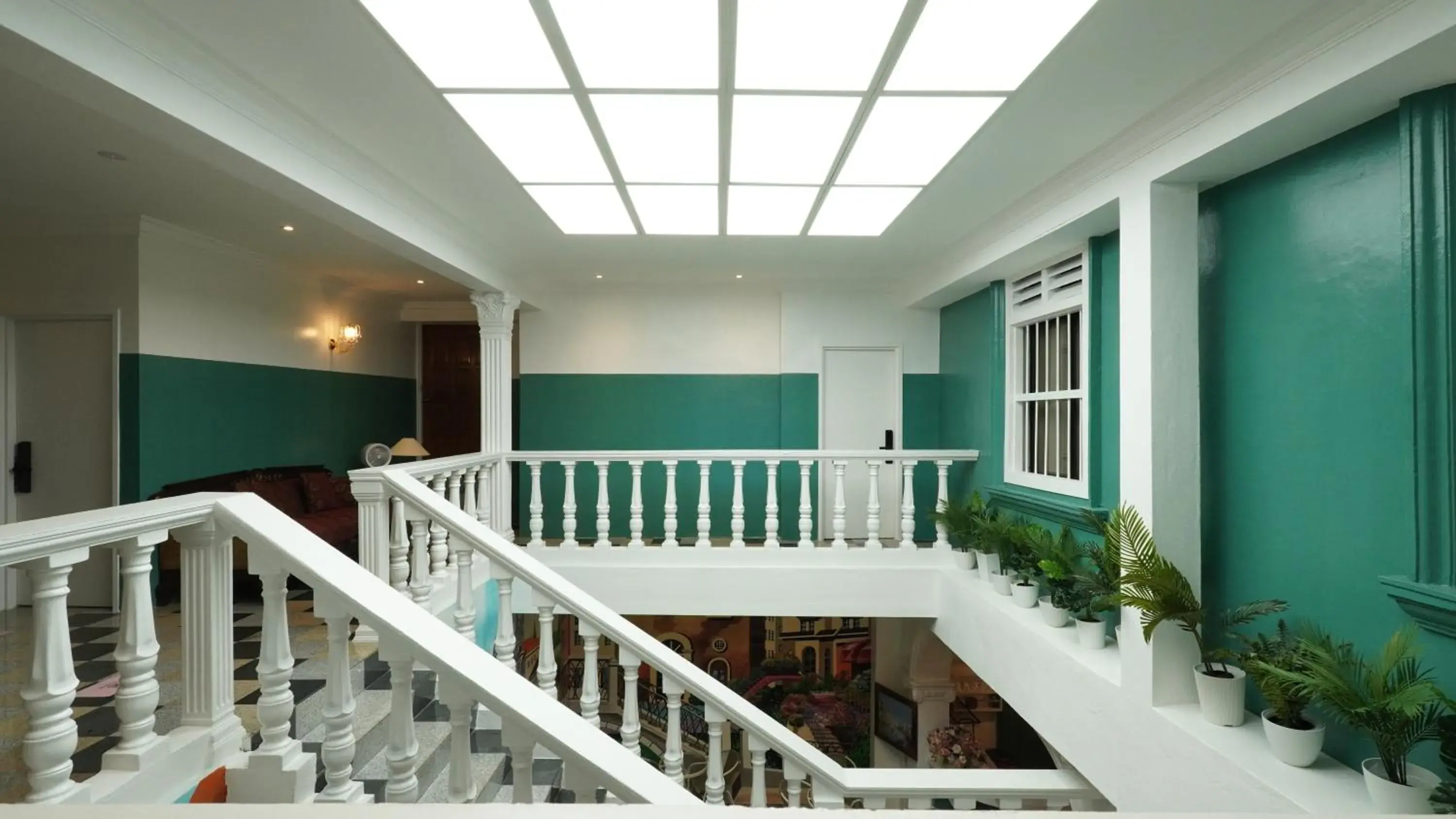 Inner courtyard view in Kimberley Boutique Hotel Inner courtyard view in Kimberley Boutique Hotel