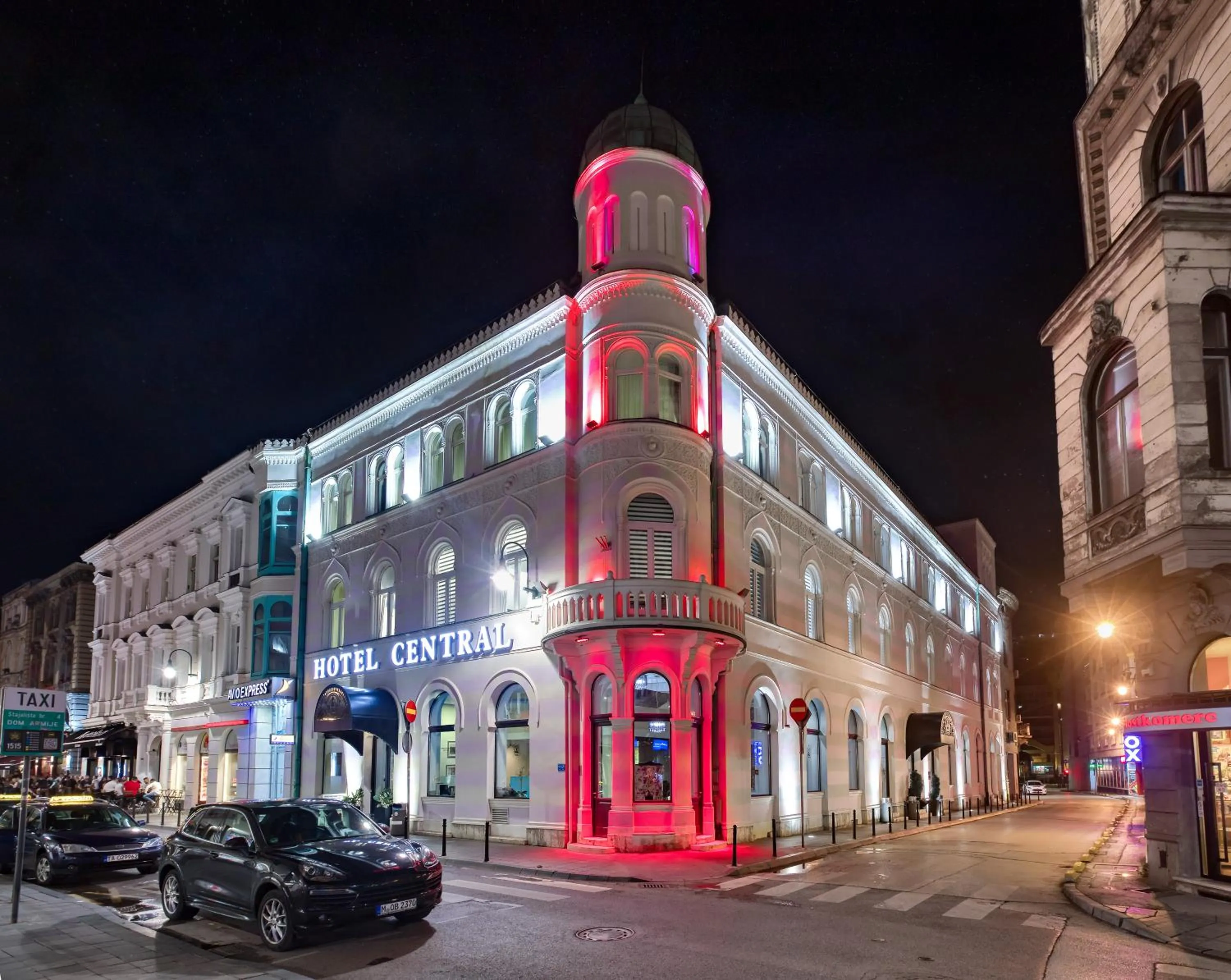 Property building in Hotel Central Sarajevo - Gym, Pool & Spa