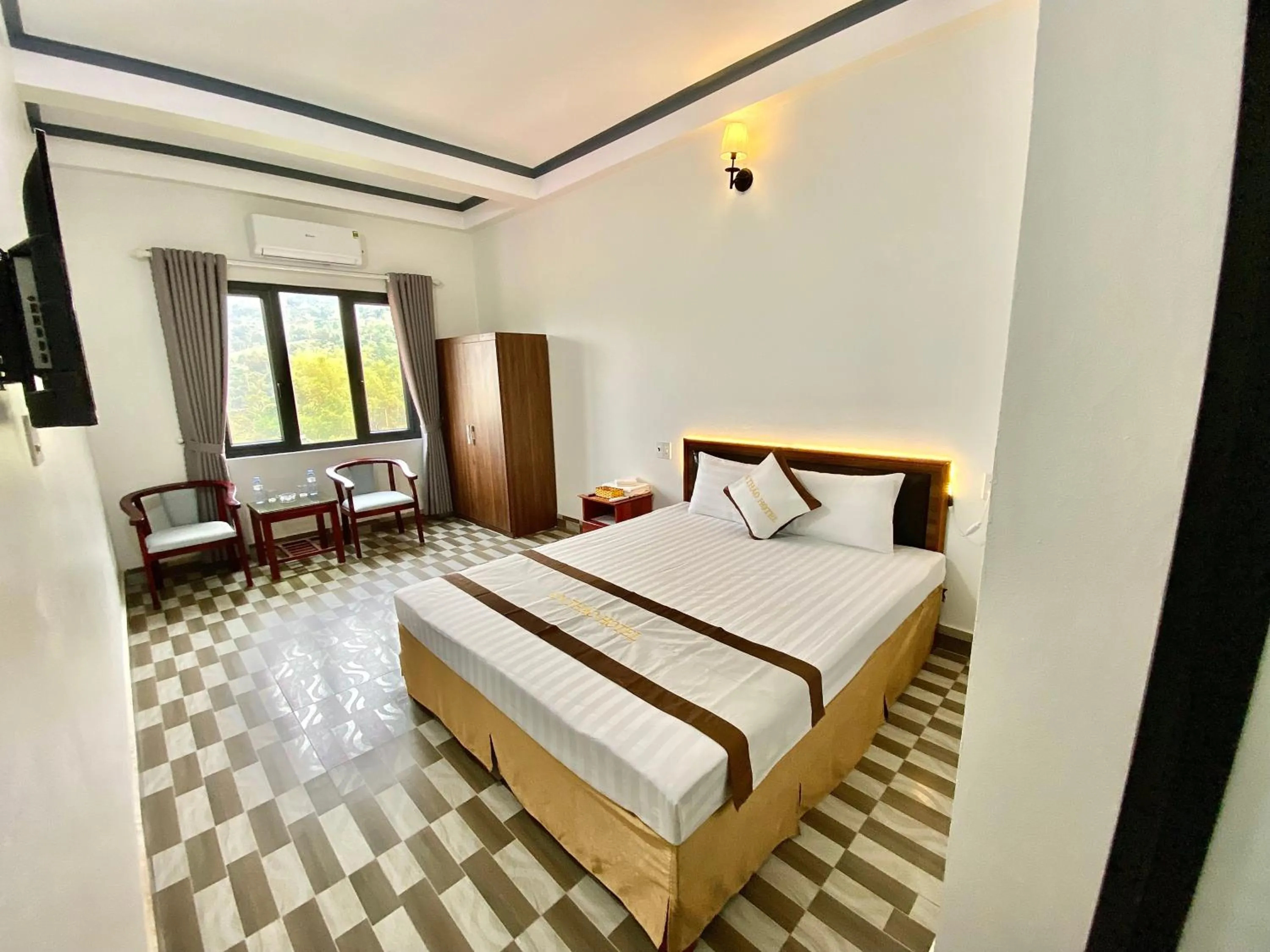 Bed in An Thảo Ba Bể Hotel