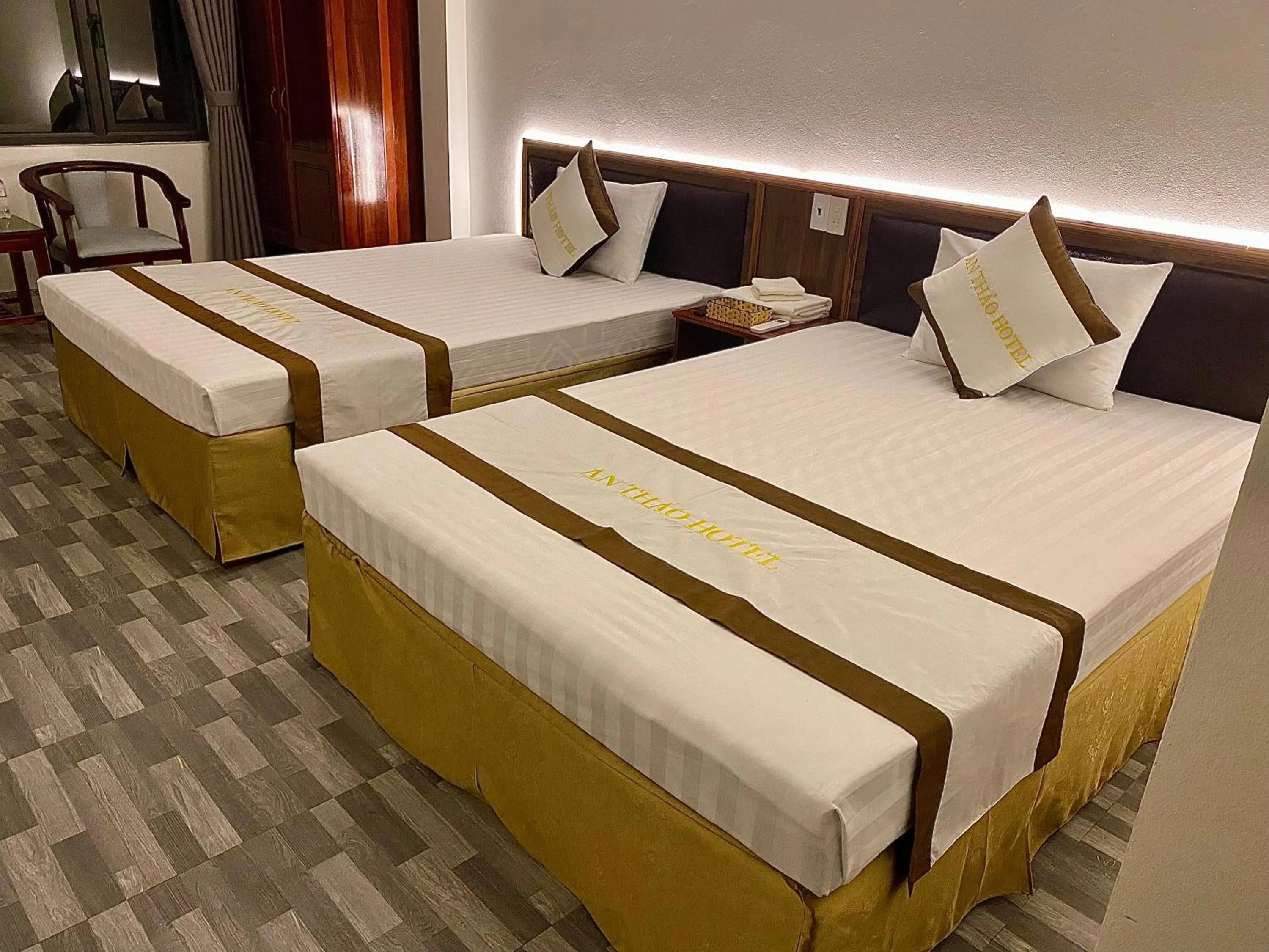Bed in An Thảo Ba Bể Hotel